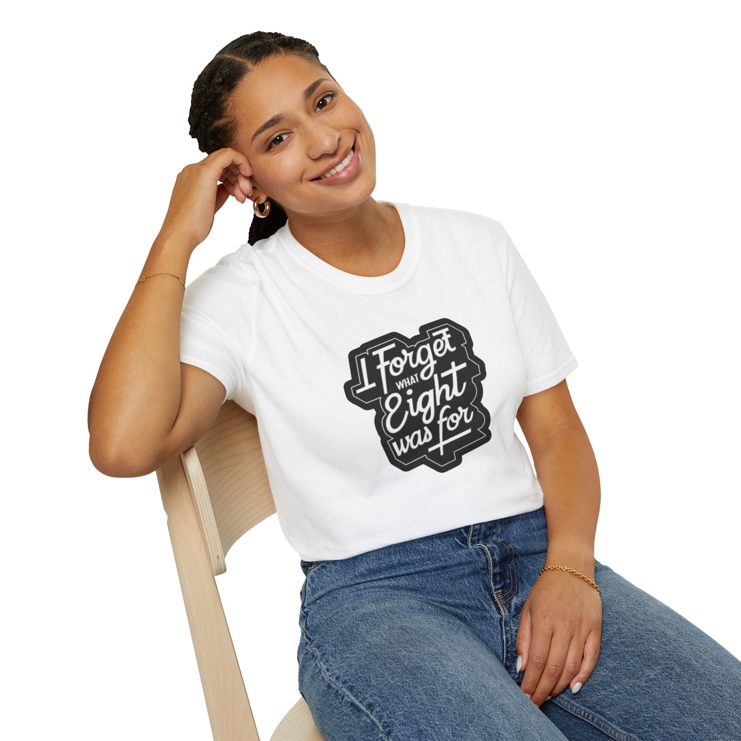 Eight? Unisex Softstyle Tee