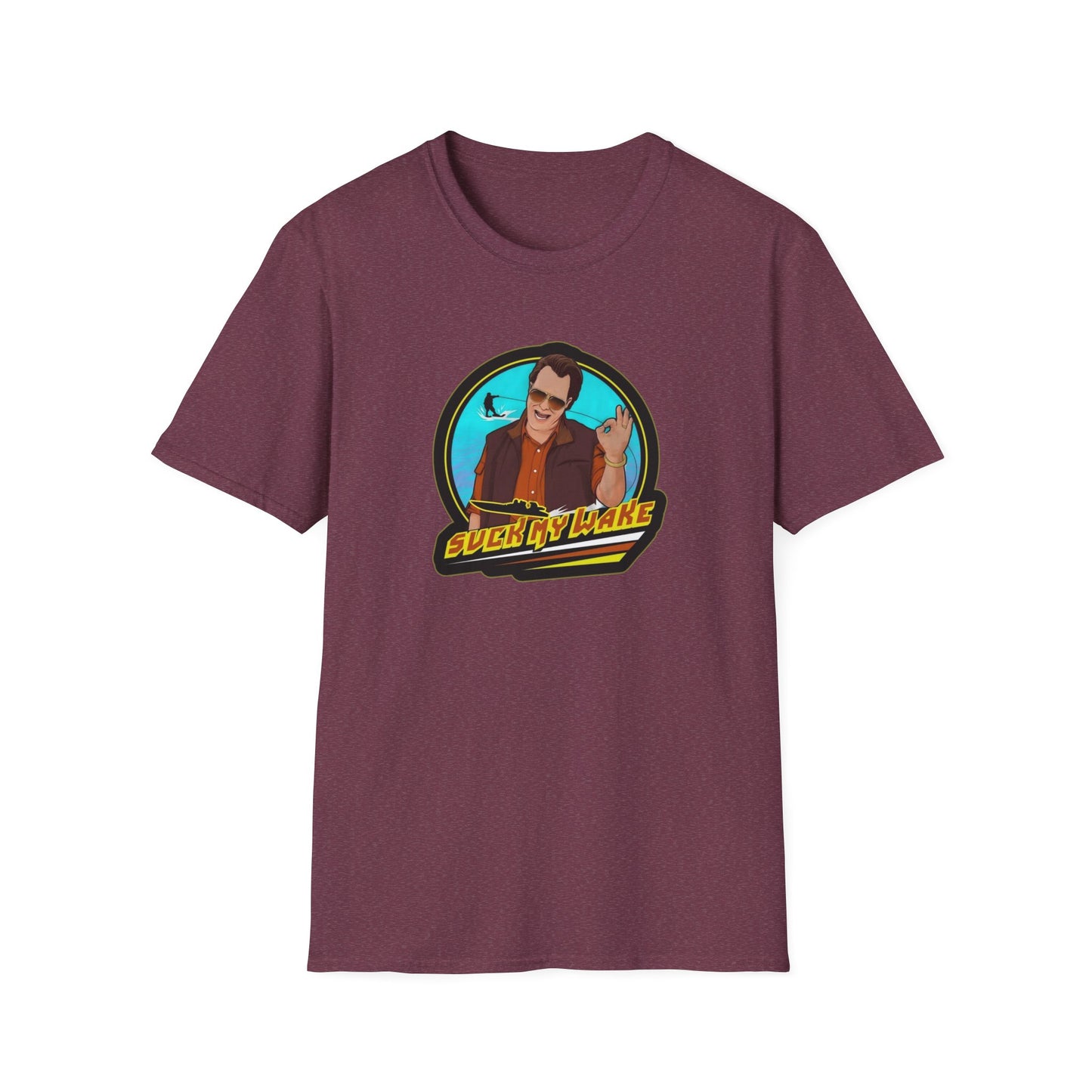 Suck My Wake Unisex Softstyle Tee