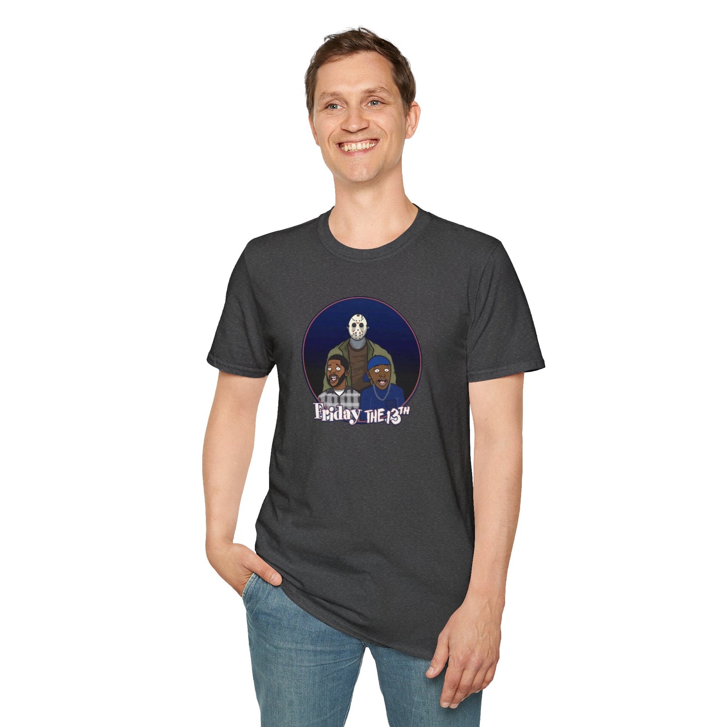 Friday - The 13th Jason Vorhees Mashup Unisex Softstyle Tee
