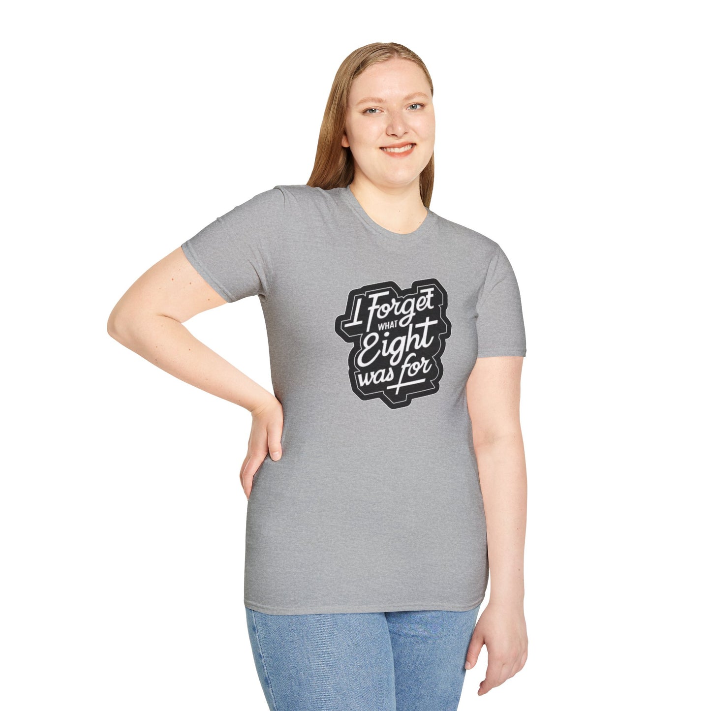 Eight? Unisex Softstyle Tee