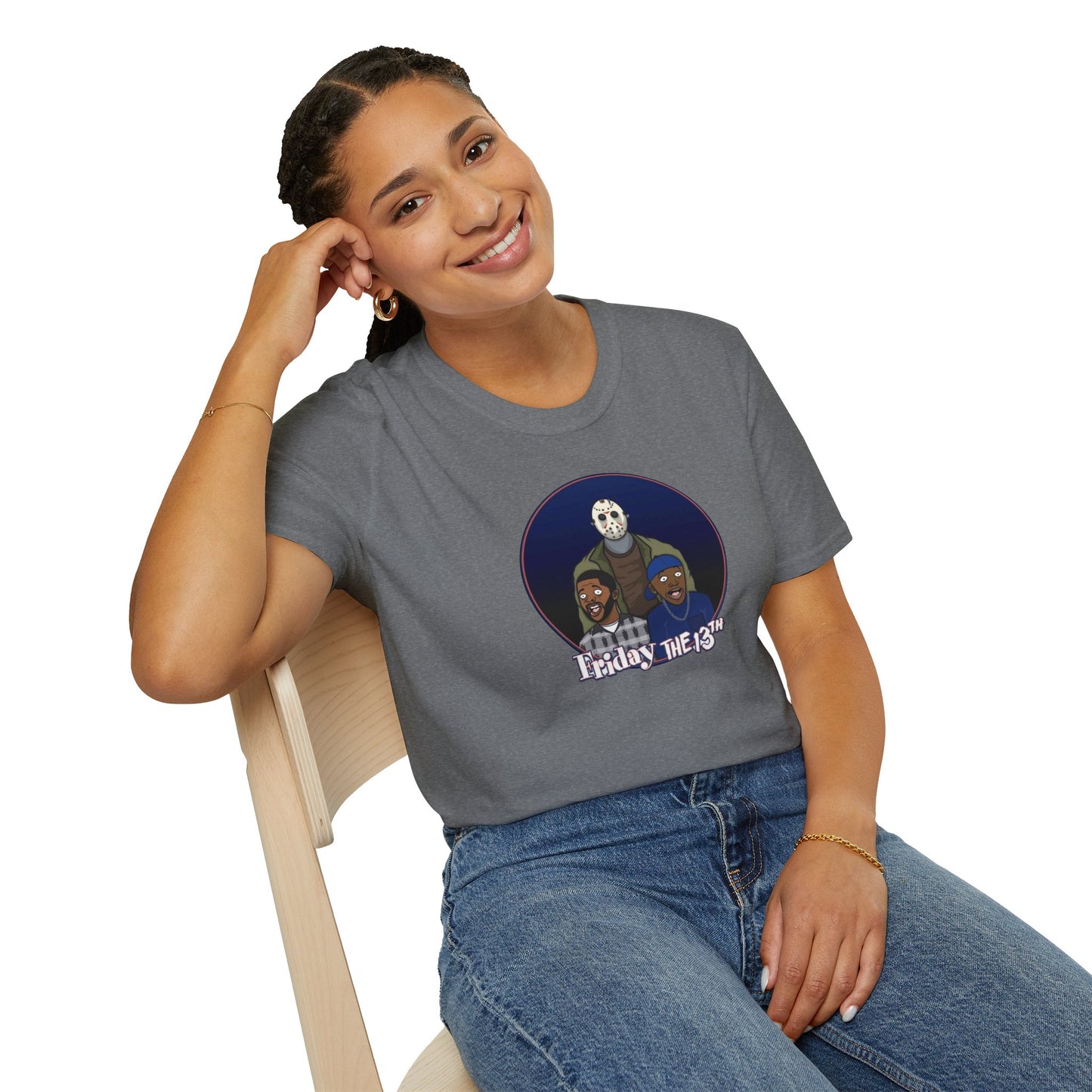 Friday - The 13th Jason Vorhees Mashup Unisex Softstyle Tee