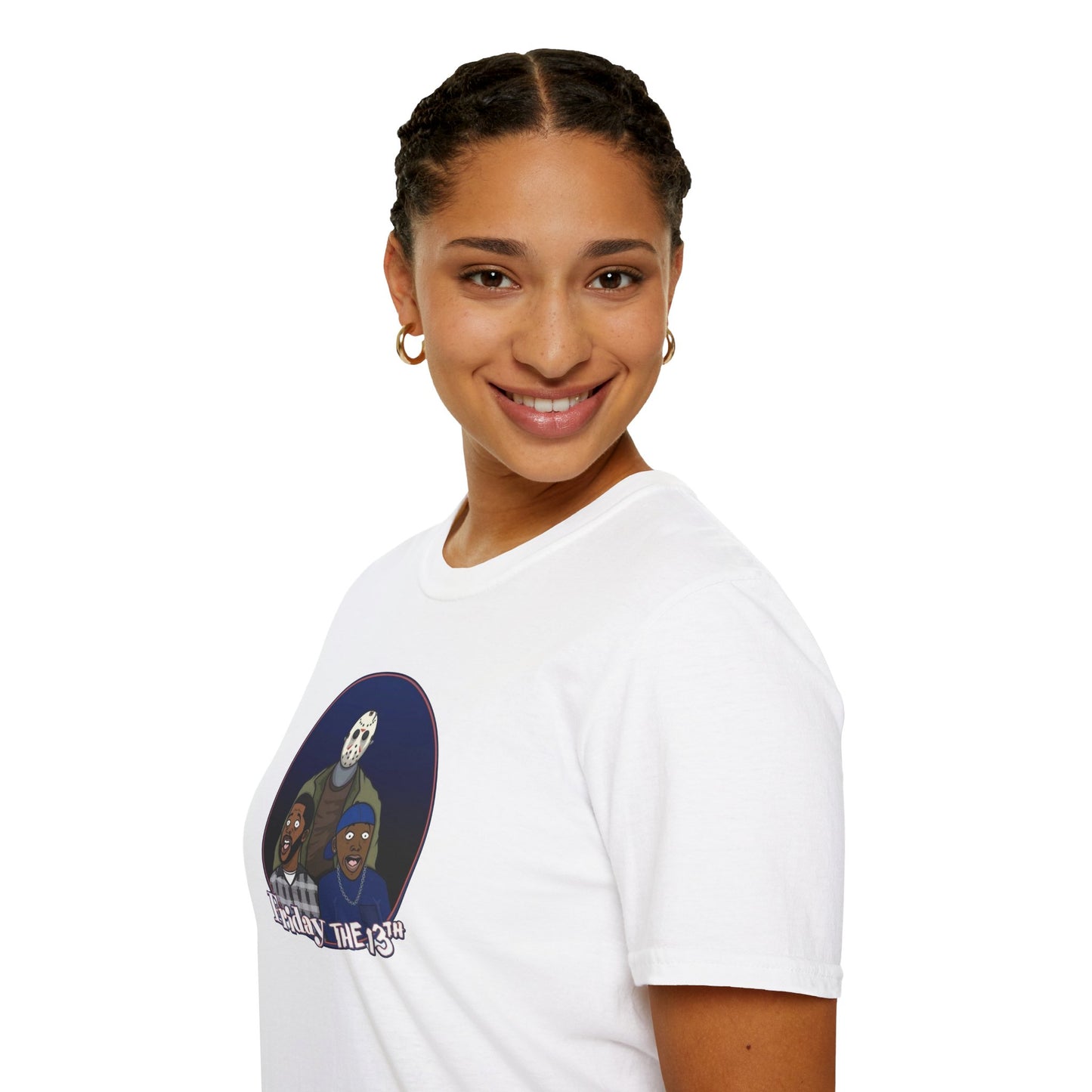 Friday - The 13th Jason Vorhees Mashup Unisex Softstyle Tee