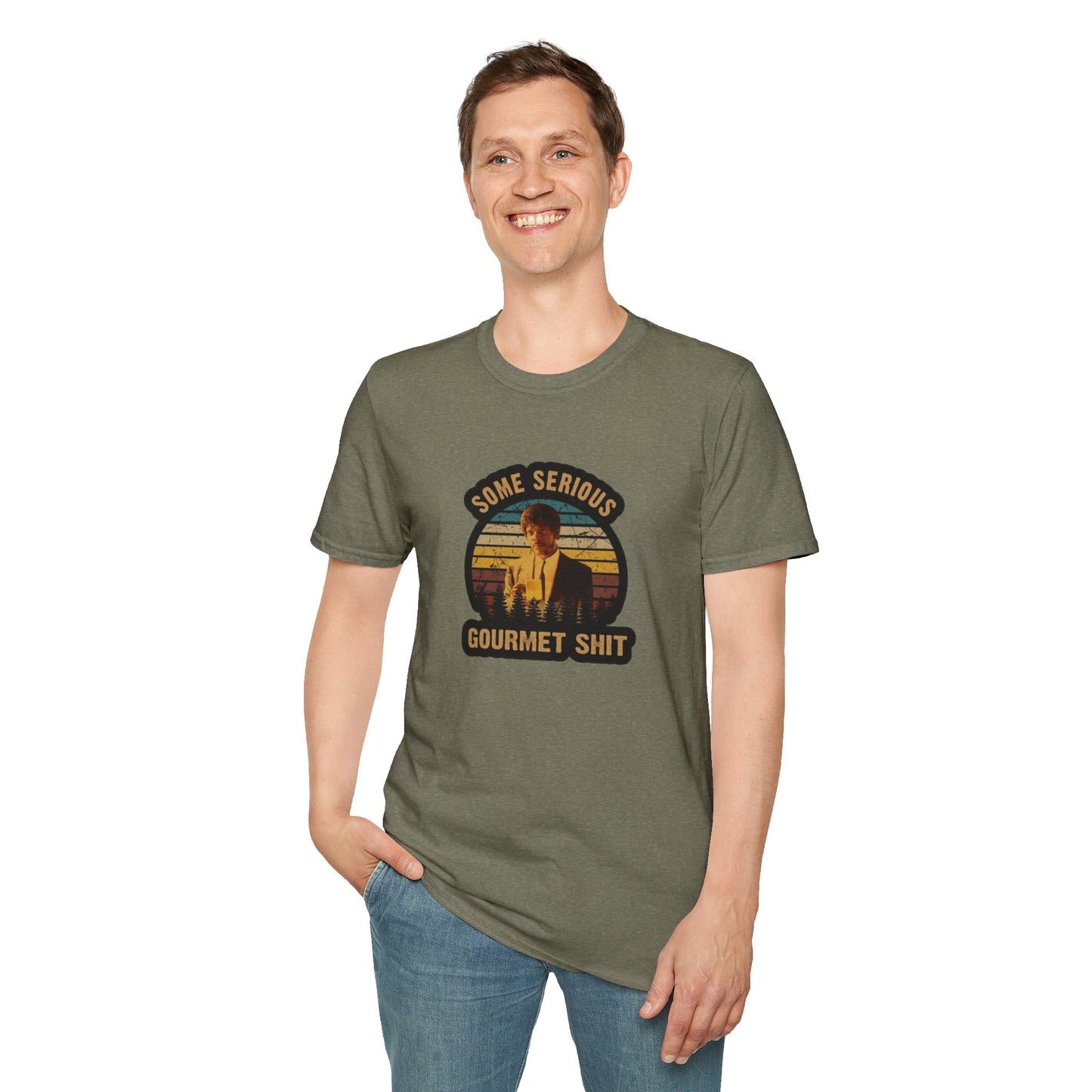 Serious Gourmet Shit Unisex Softstyle Tee