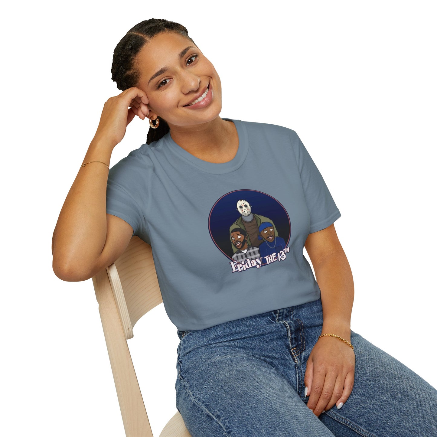 Friday - The 13th Jason Vorhees Mashup Unisex Softstyle Tee