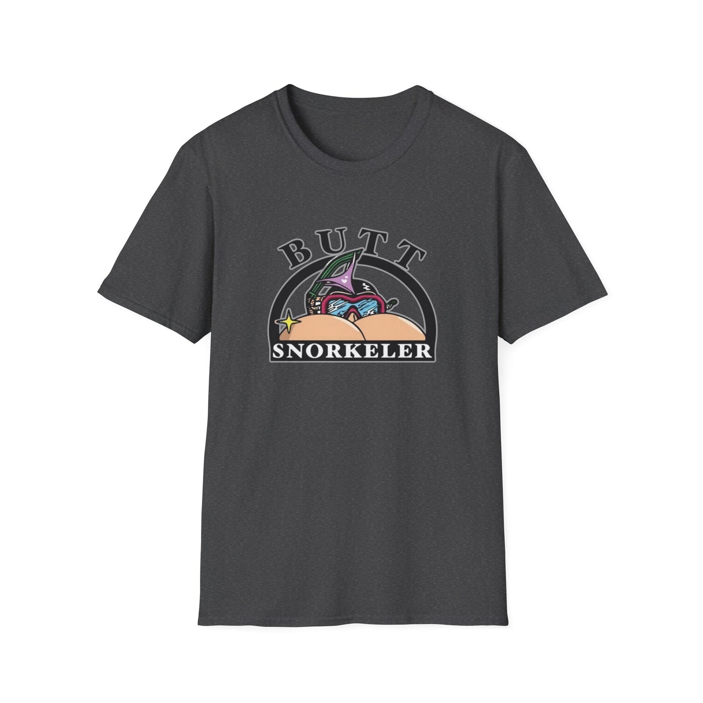 Butt Snorkeler Unisex Softstyle Tee