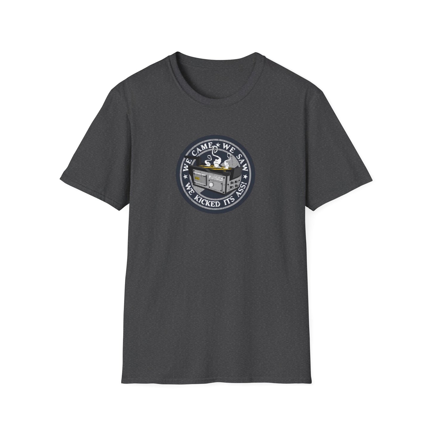 We Kicked It's Ass- Ghost Trap Unisex Softstyle Tee