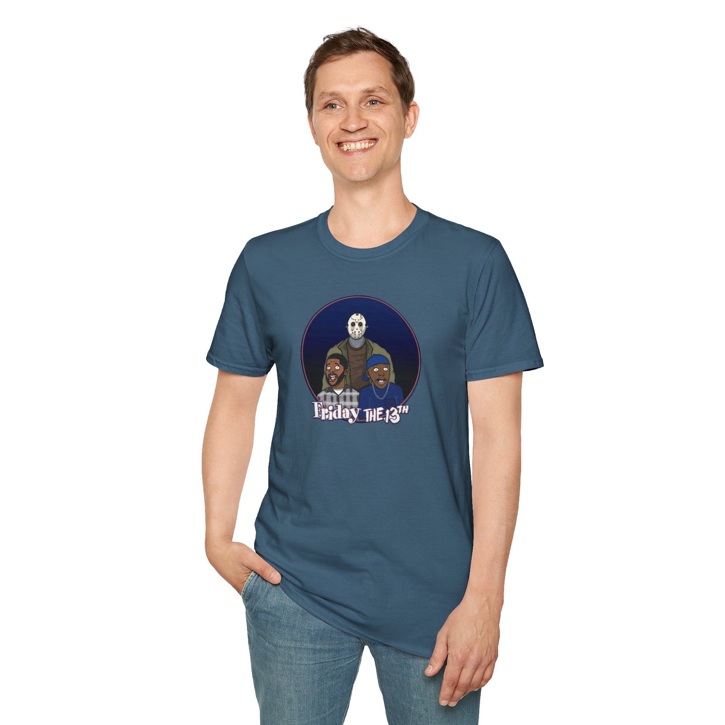 Friday - The 13th Jason Vorhees Mashup Unisex Softstyle Tee