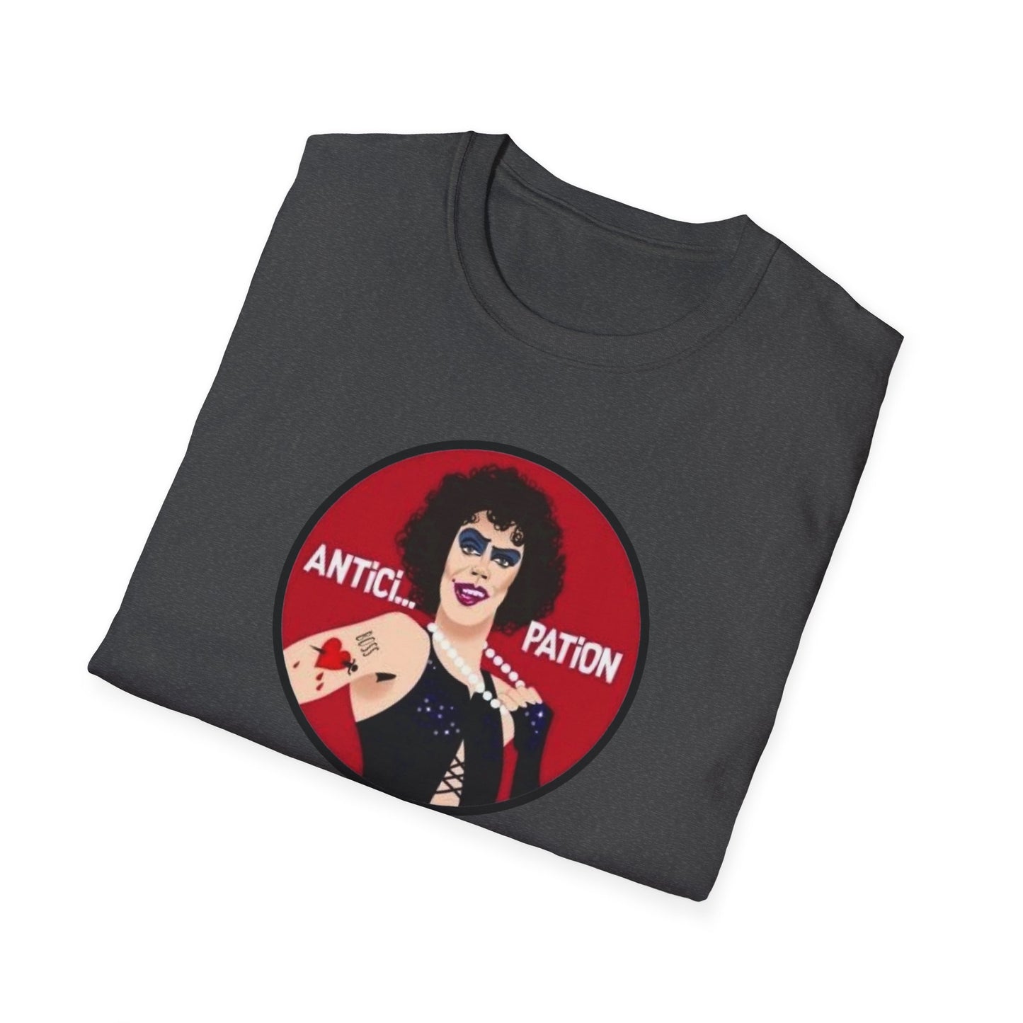 Dr Frank N Furter Anticipation Unisex Softstyle Tee