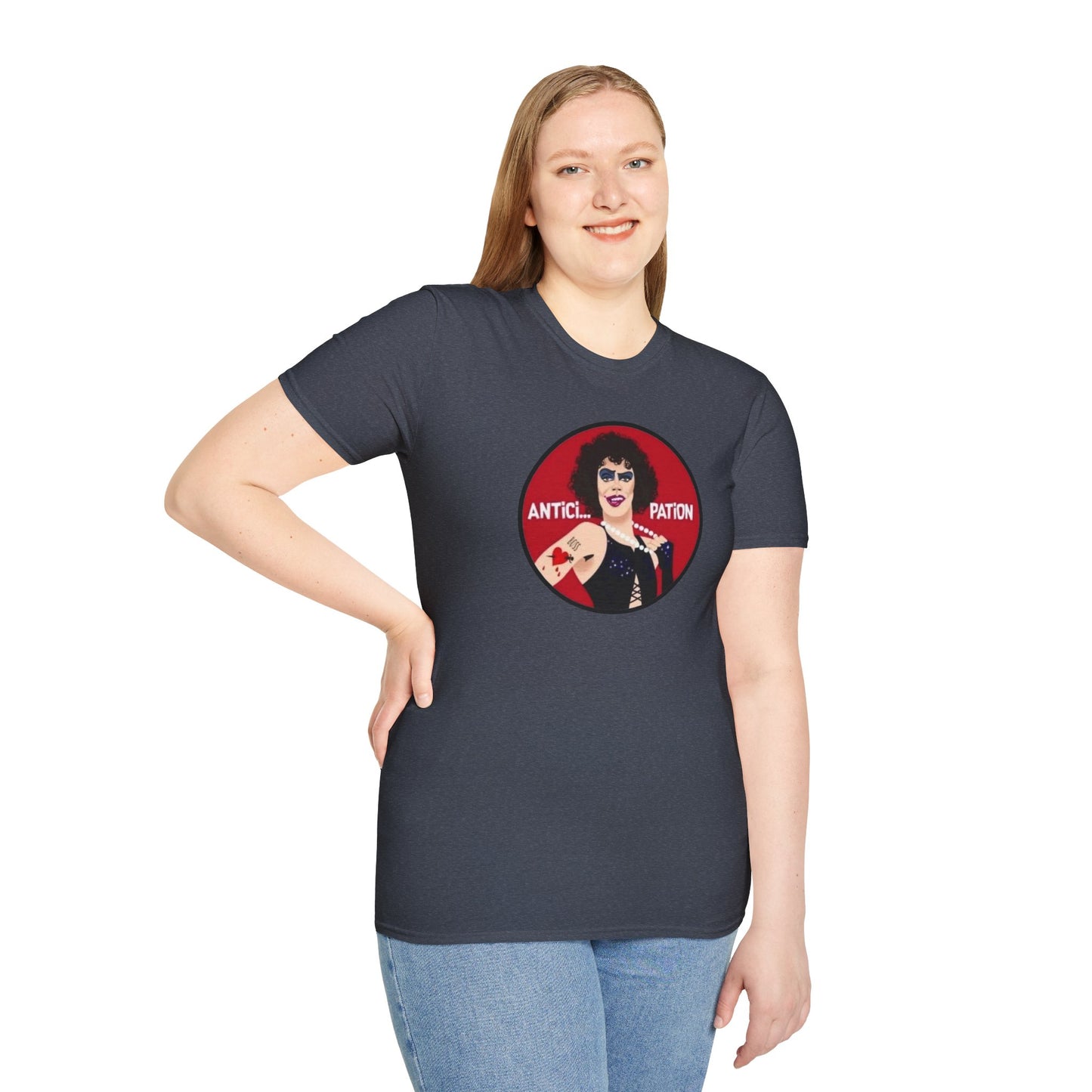 Dr Frank N Furter Anticipation Unisex Softstyle Tee