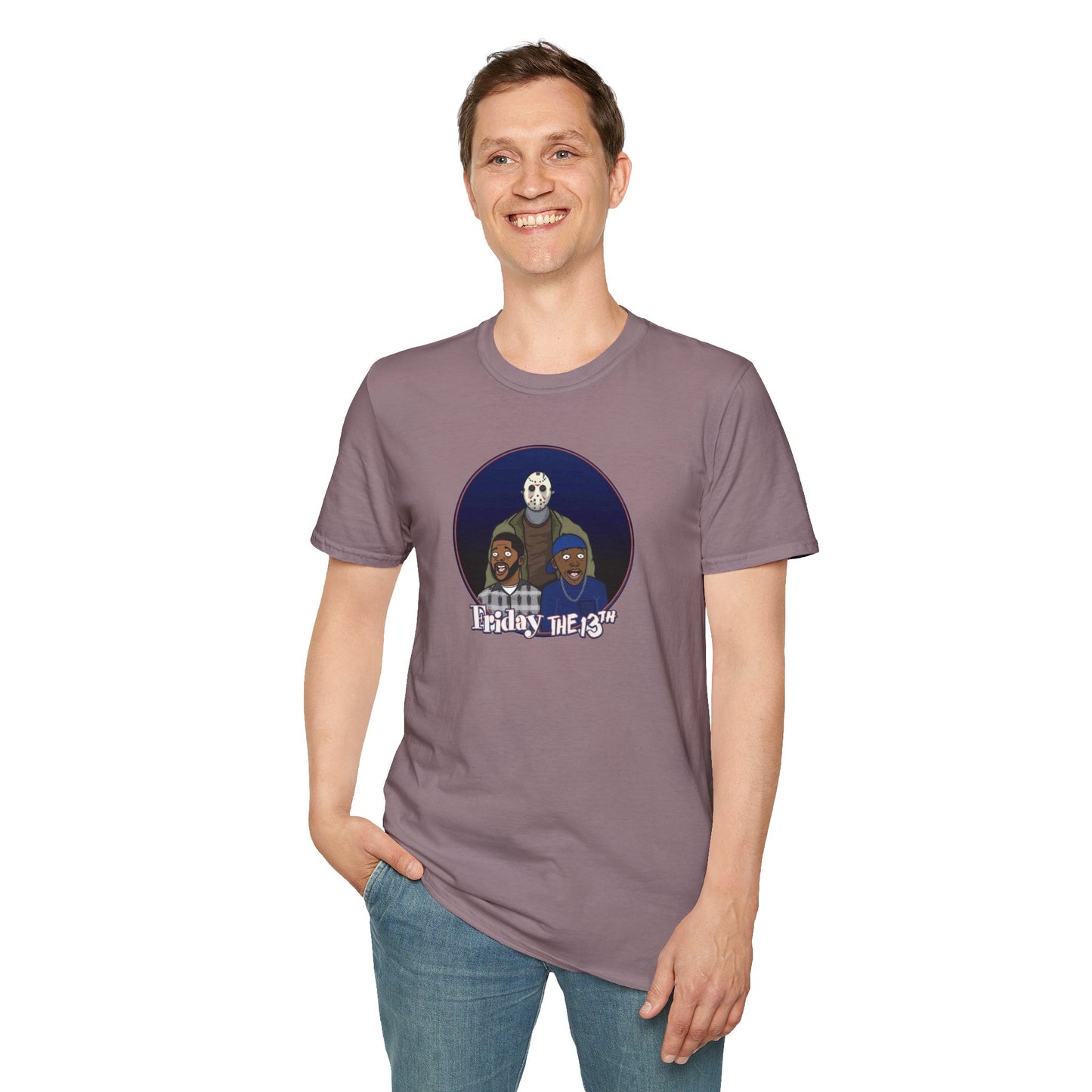 Friday - The 13th Jason Vorhees Mashup Unisex Softstyle Tee