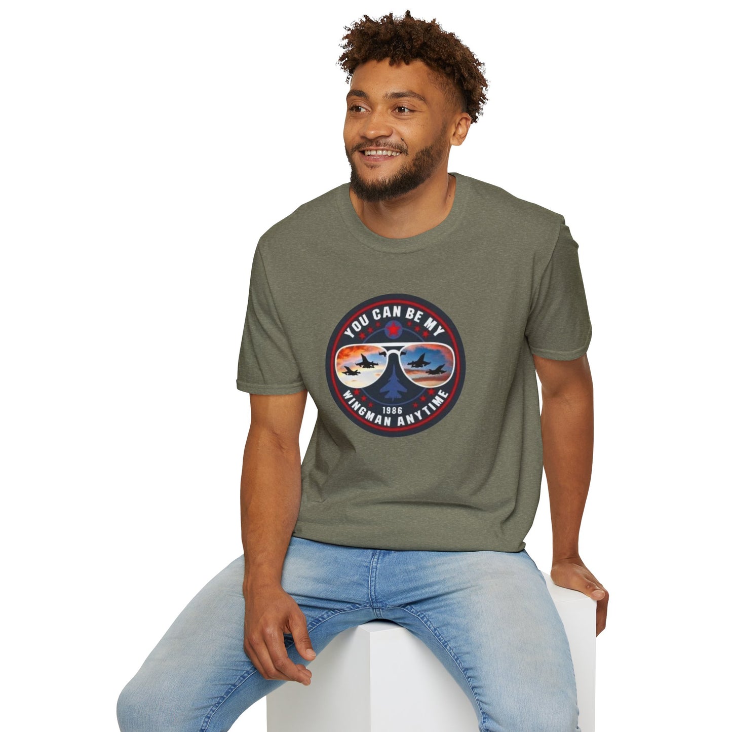 Wingman Top Gun Unisex Softstyle Tee