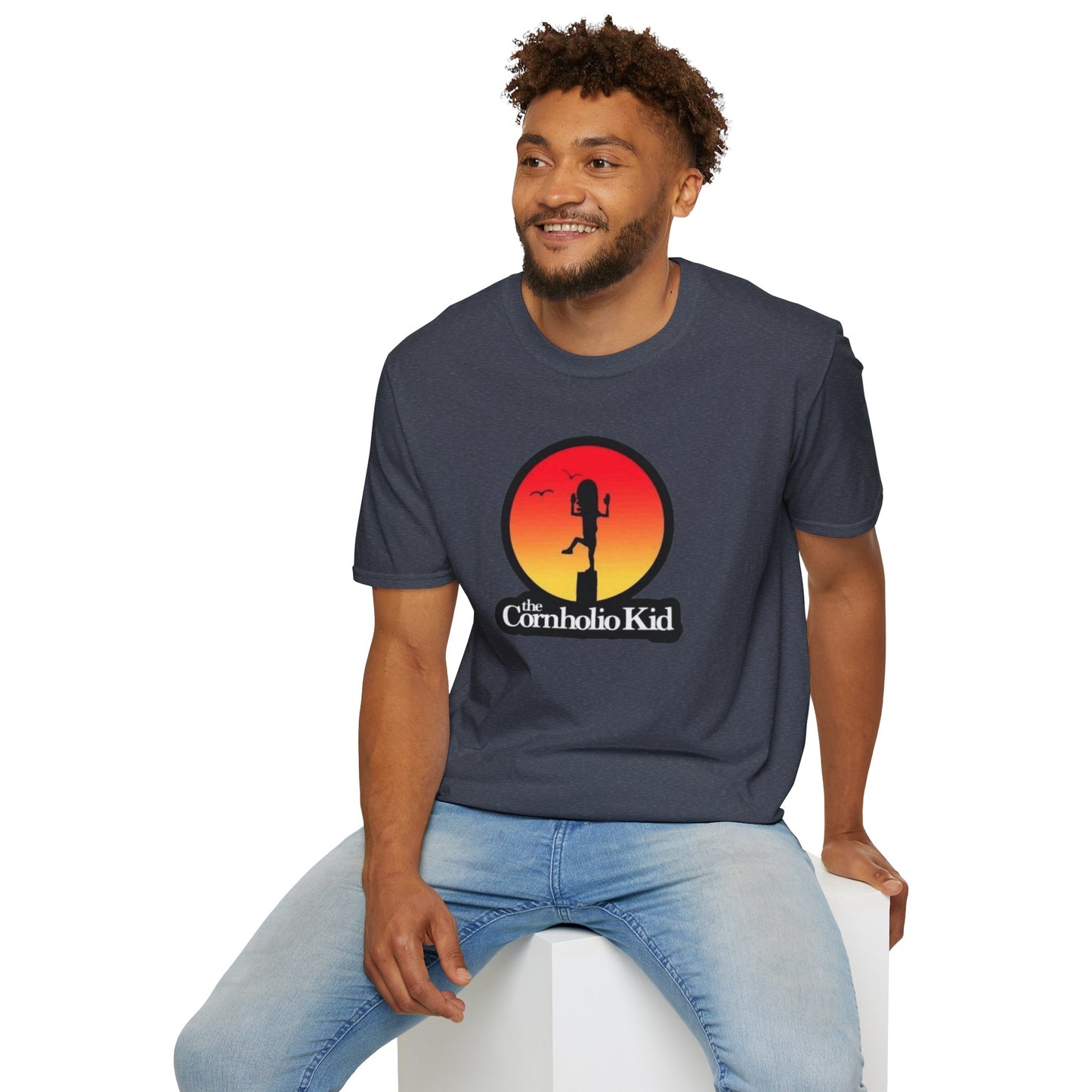 Cornholio Kid Unisex Softstyle Tee