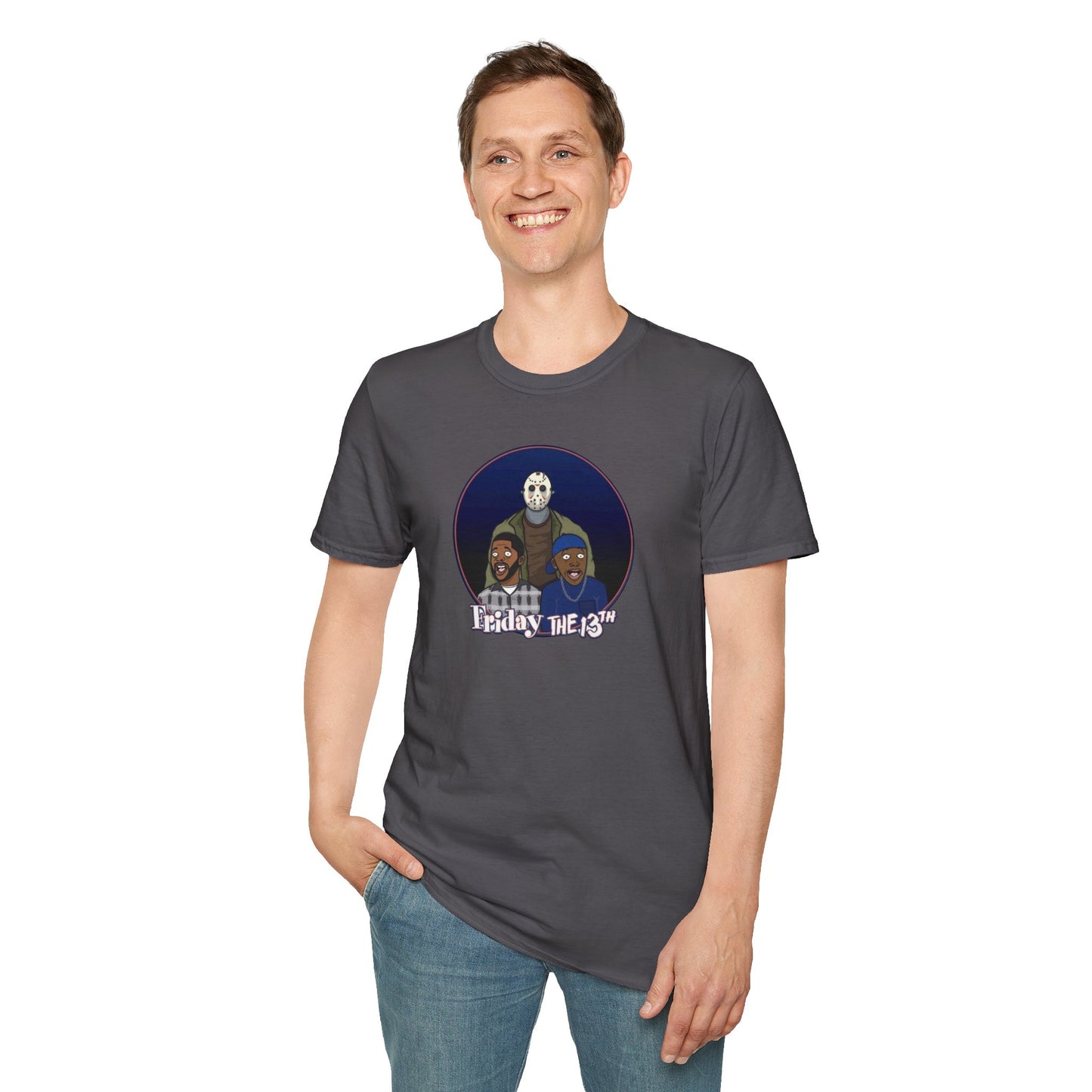 Friday - The 13th Jason Vorhees Mashup Unisex Softstyle Tee