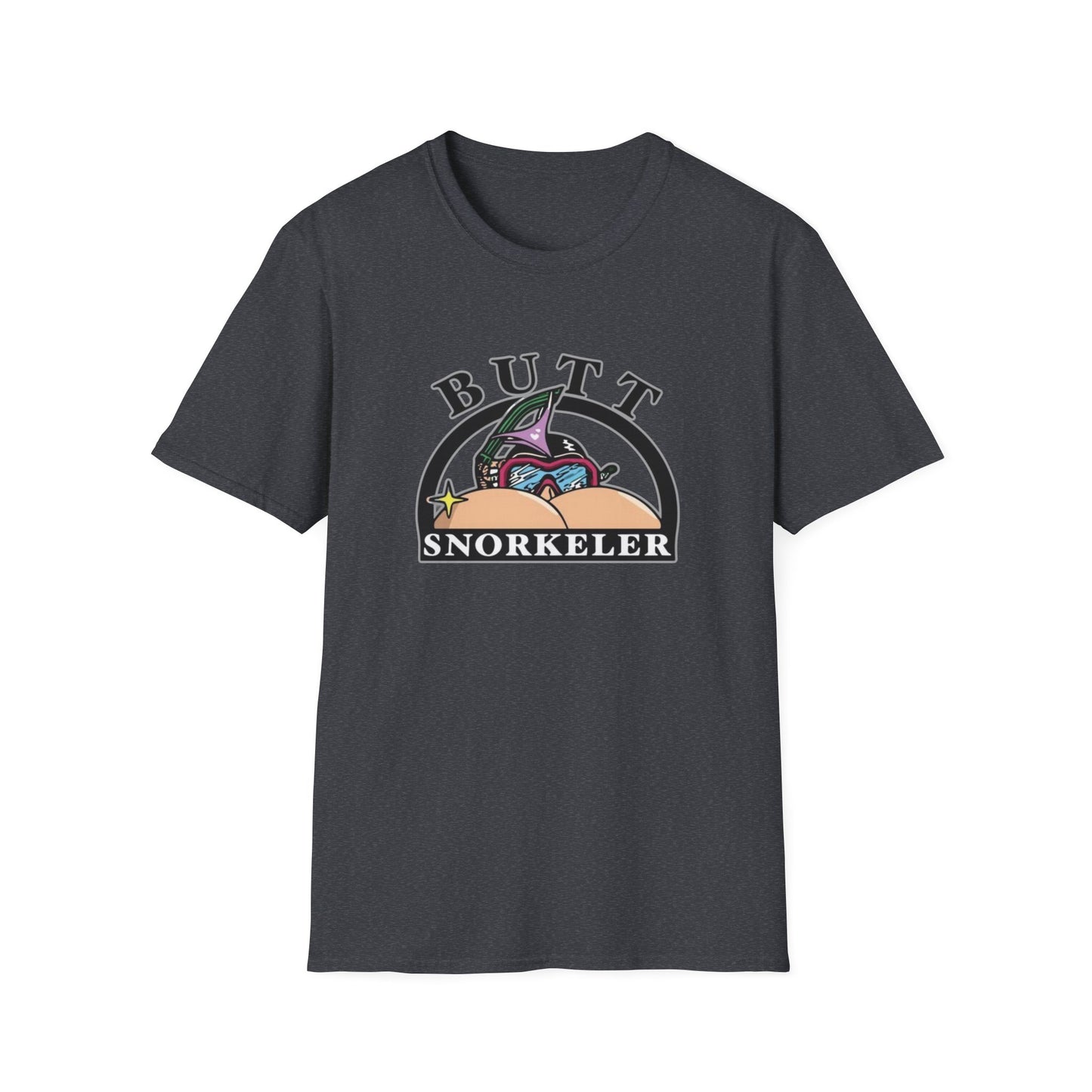 Butt Snorkeler Unisex Softstyle Tee