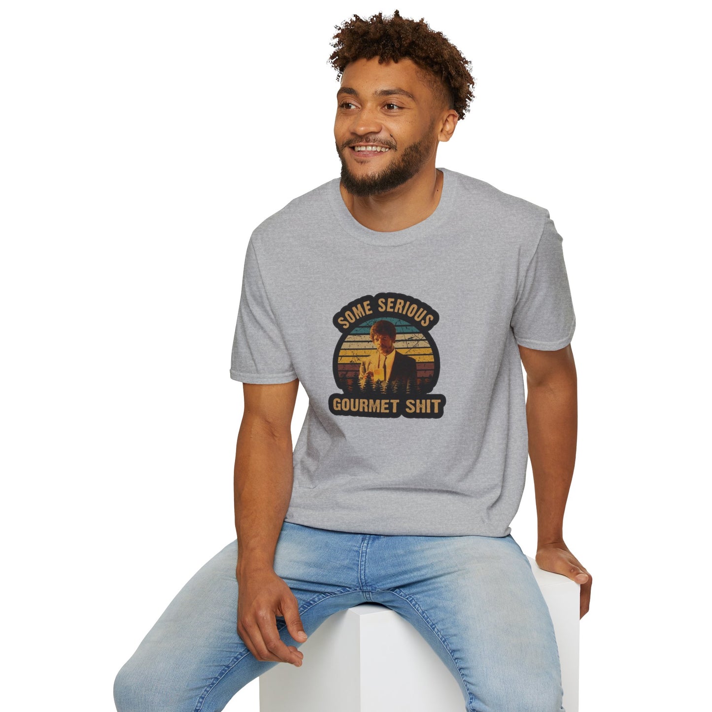Serious Gourmet Shit Unisex Softstyle Tee