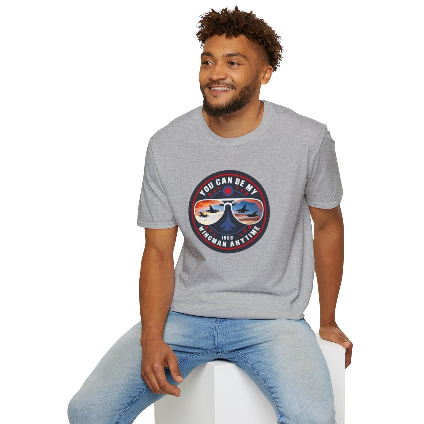 Wingman Top Gun Unisex Softstyle Tee