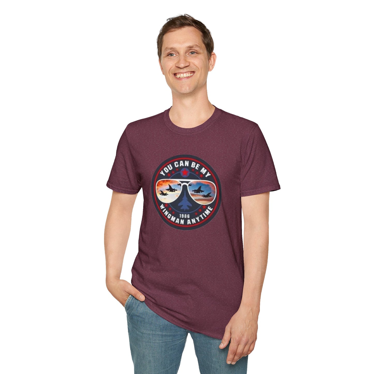 Wingman Top Gun Unisex Softstyle Tee