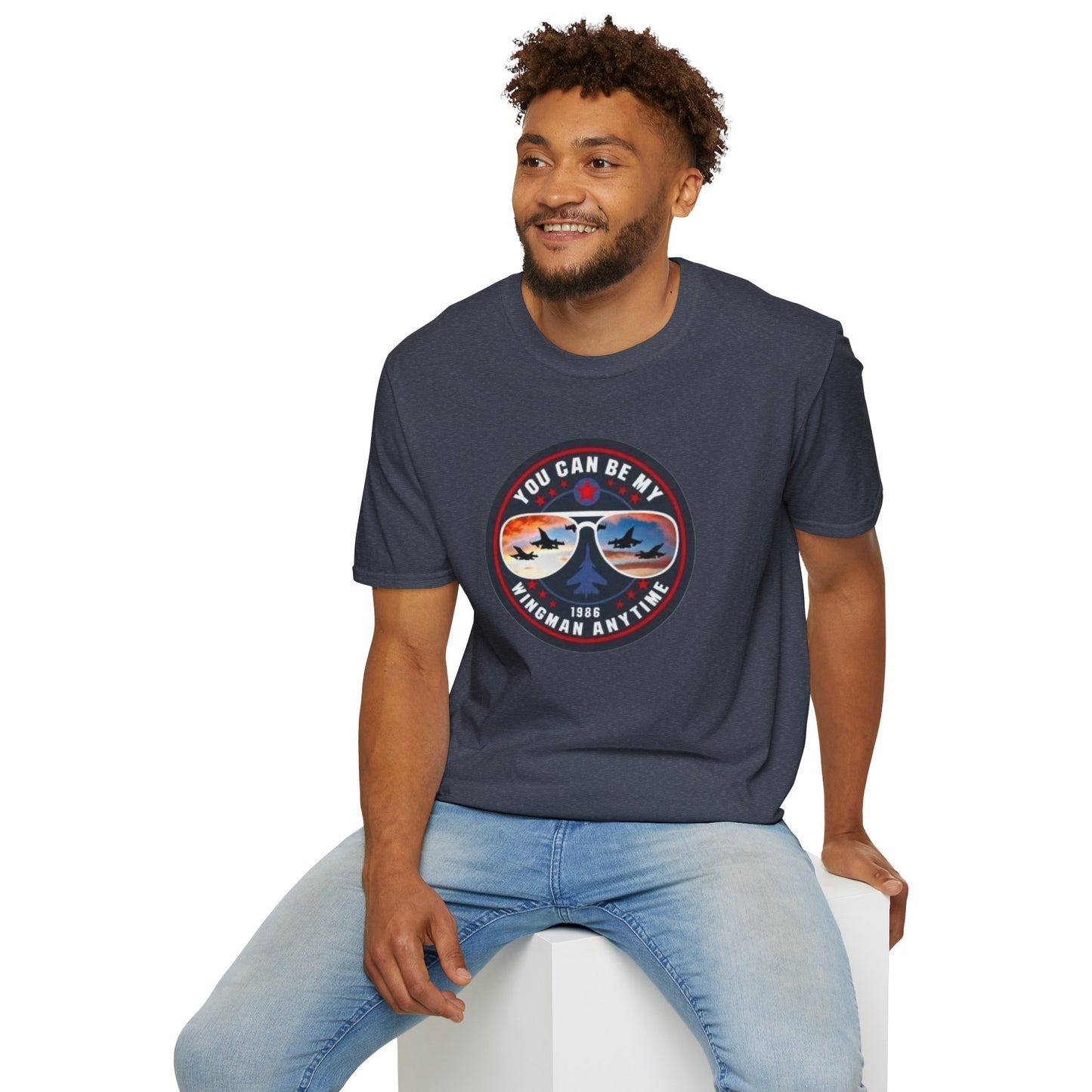 Wingman Top Gun Unisex Softstyle Tee