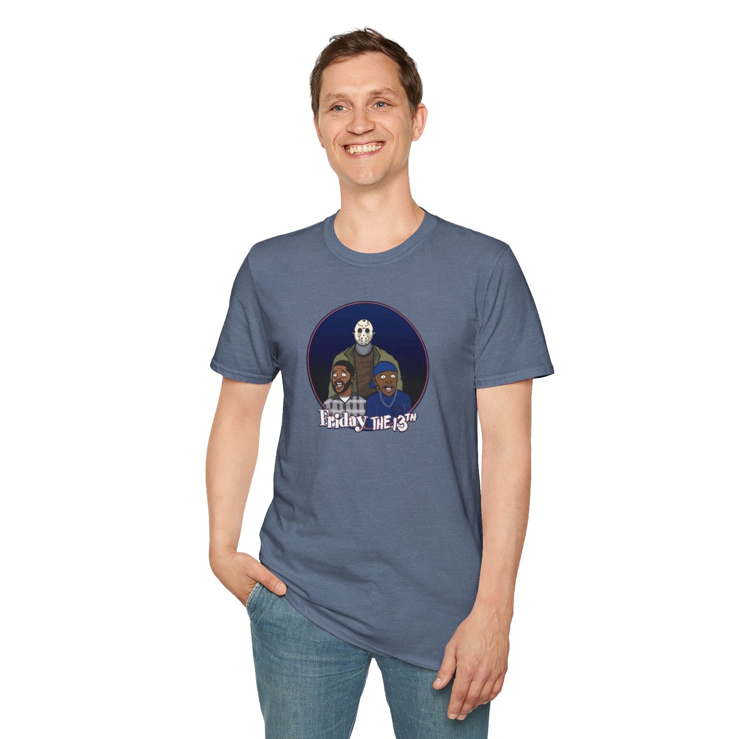 Friday - The 13th Jason Vorhees Mashup Unisex Softstyle Tee