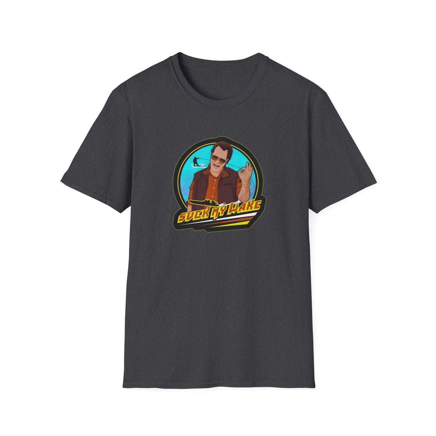 Suck My Wake Unisex Softstyle Tee