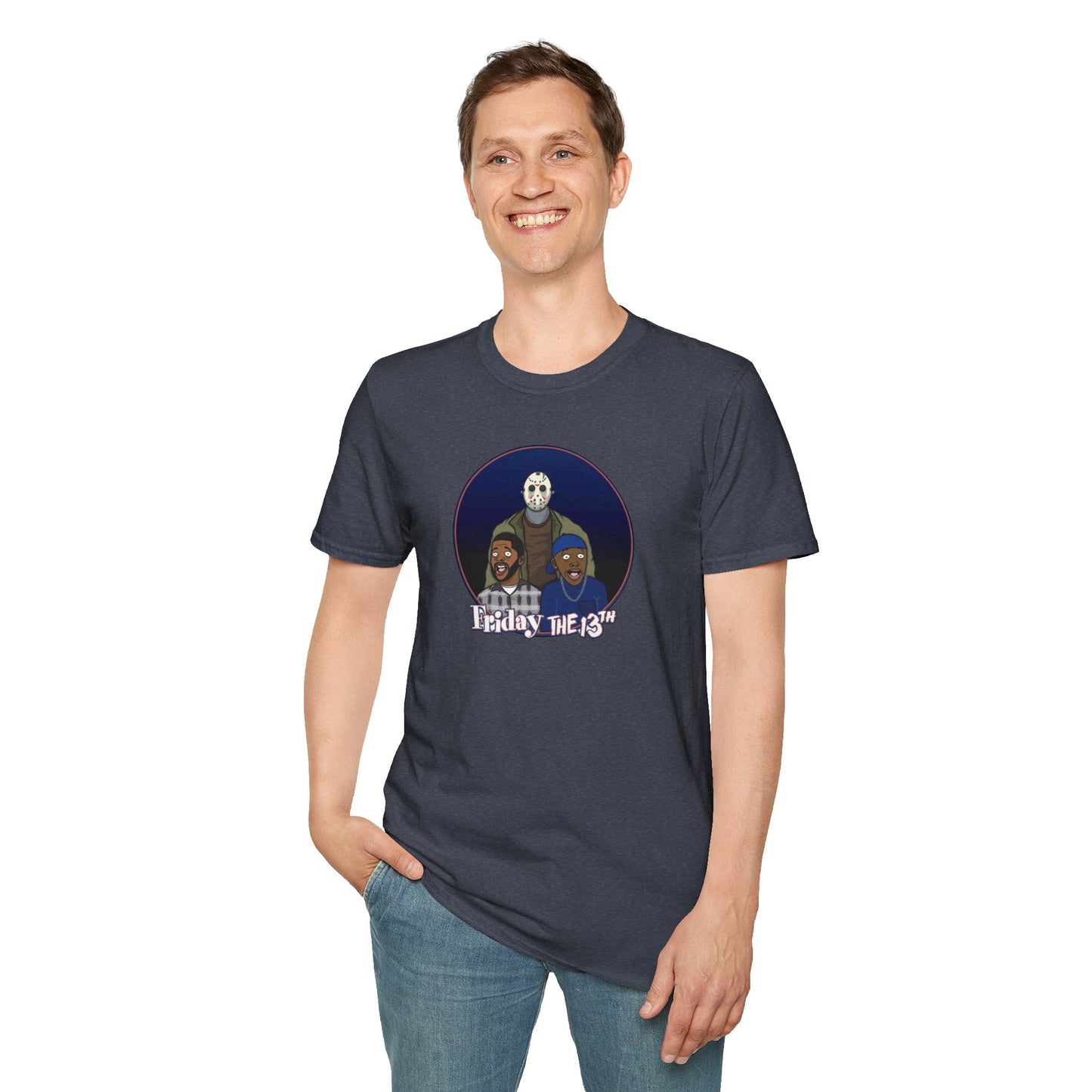 Friday - The 13th Jason Vorhees Mashup Unisex Softstyle Tee
