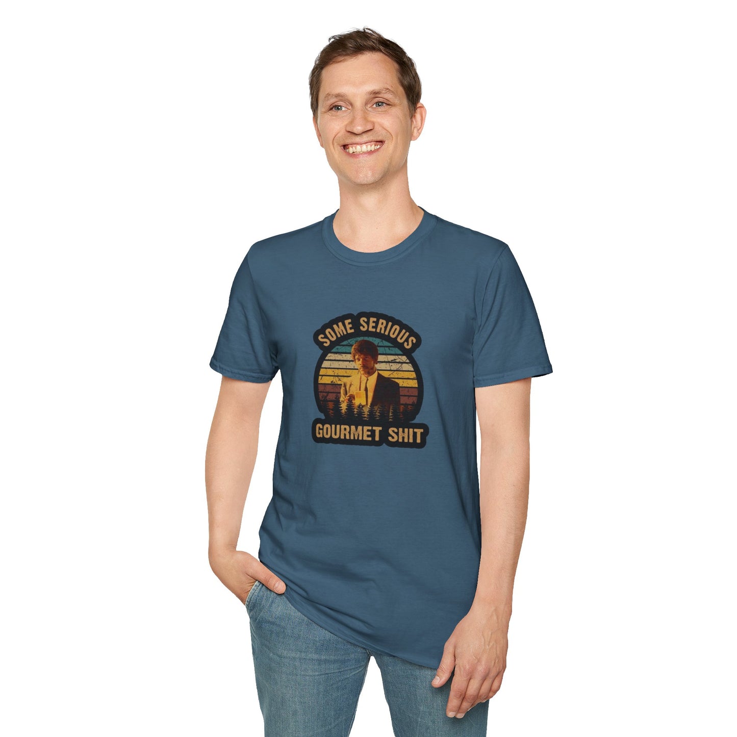 Serious Gourmet Shit Unisex Softstyle Tee
