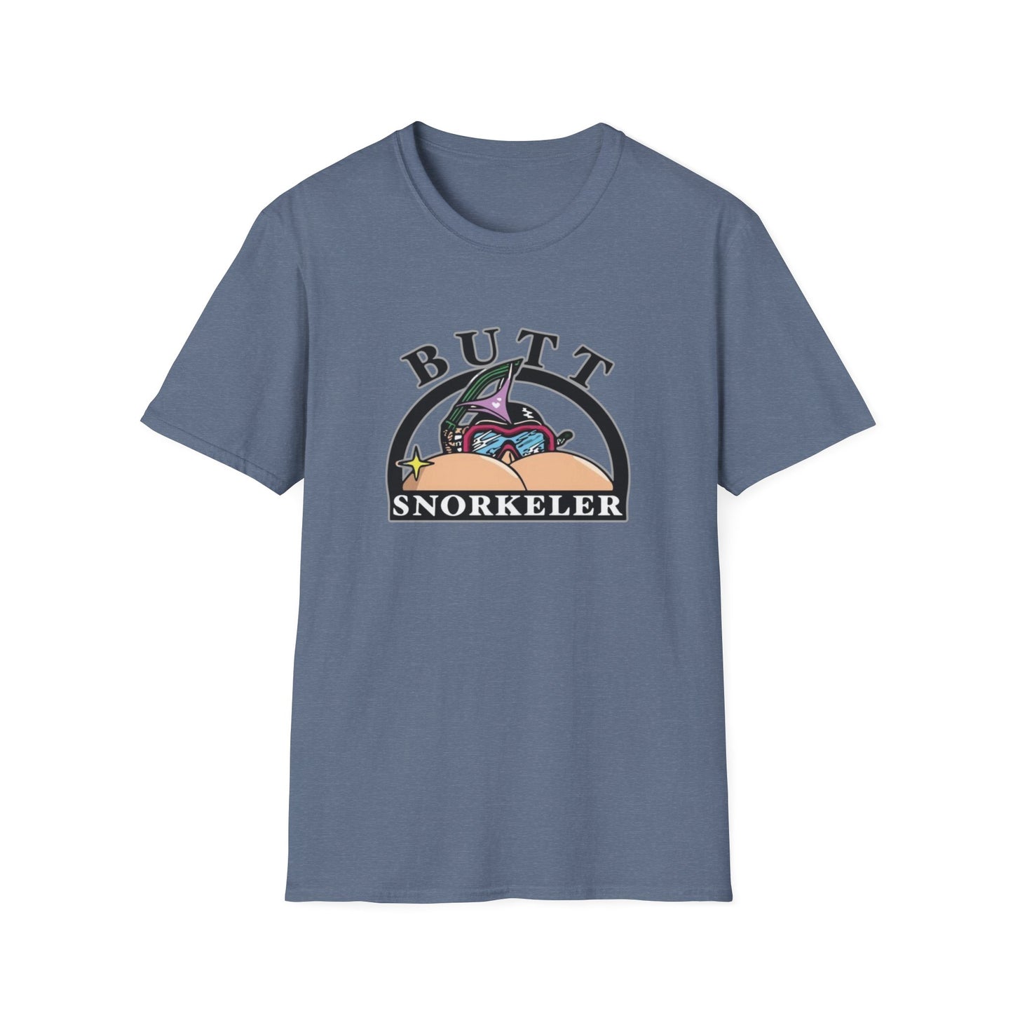 Butt Snorkeler Unisex Softstyle Tee