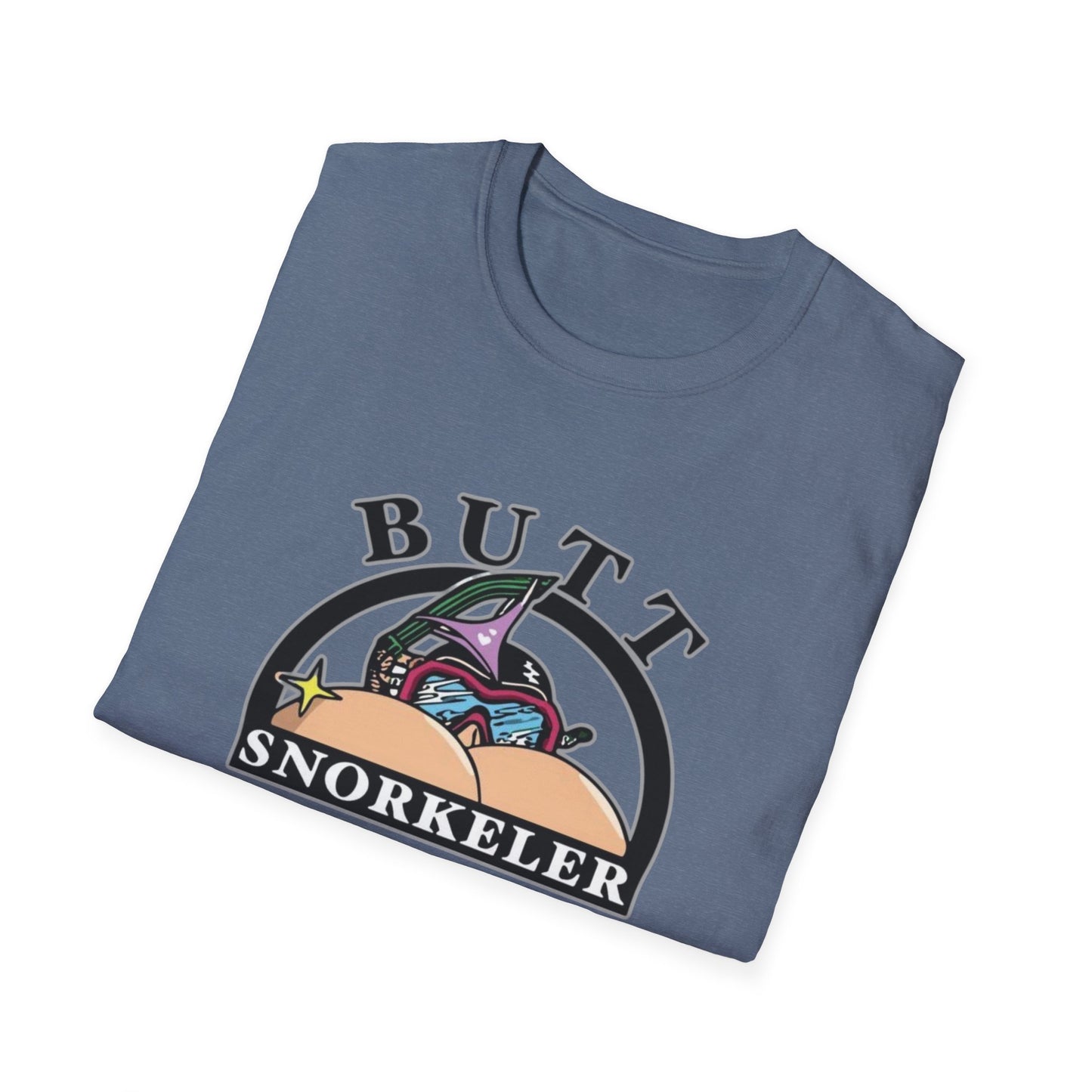 Butt Snorkeler Unisex Softstyle Tee