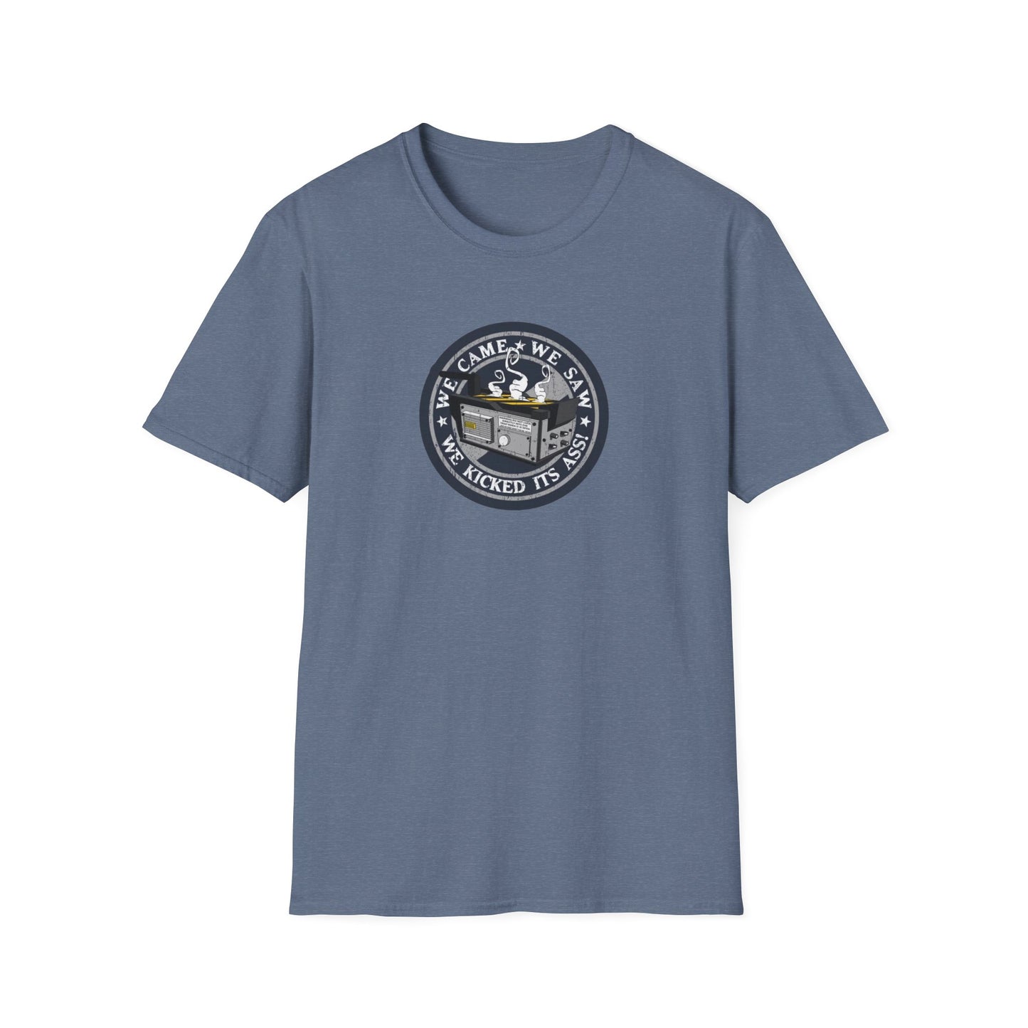We Kicked It's Ass- Ghost Trap Unisex Softstyle Tee