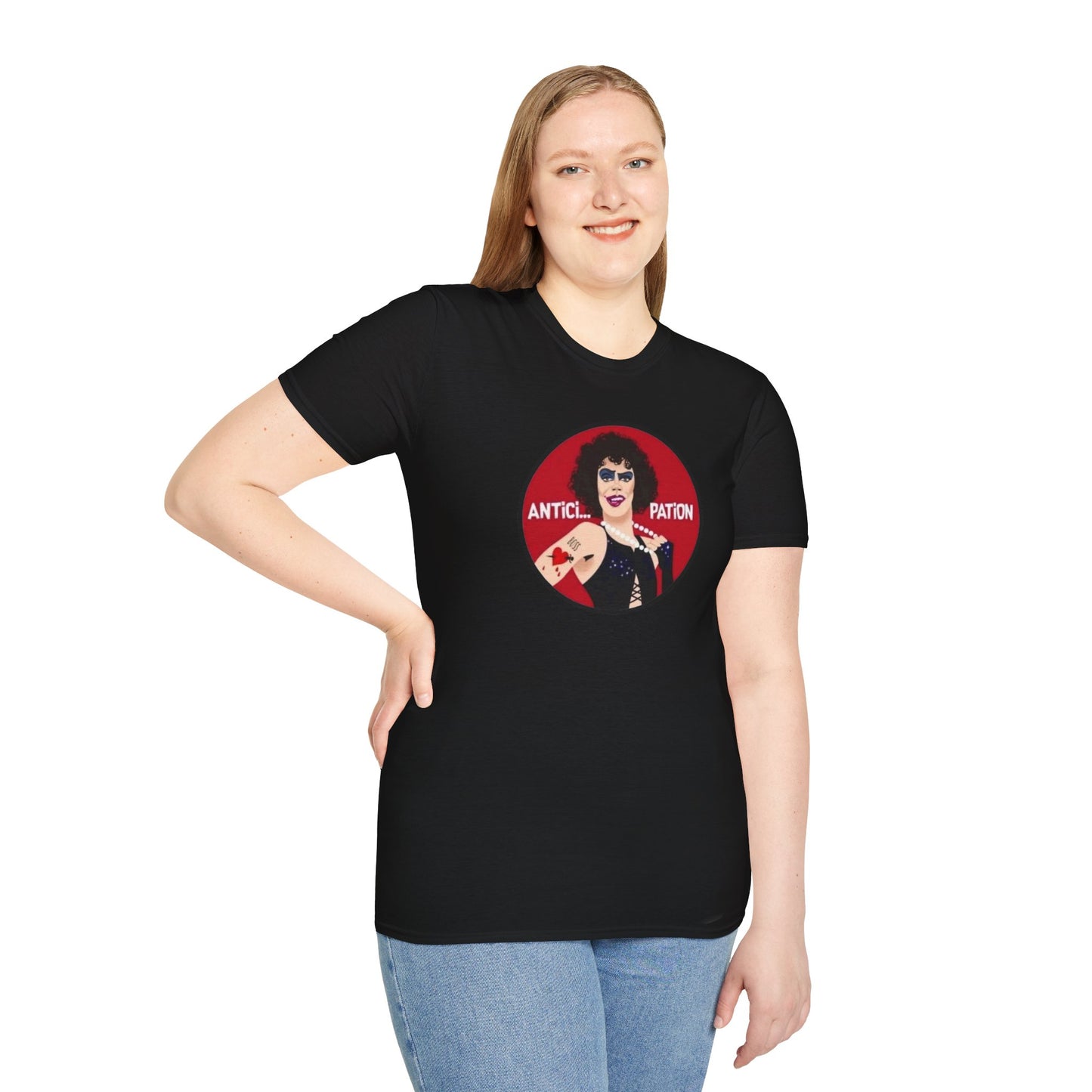Dr Frank N Furter Anticipation Unisex Softstyle Tee