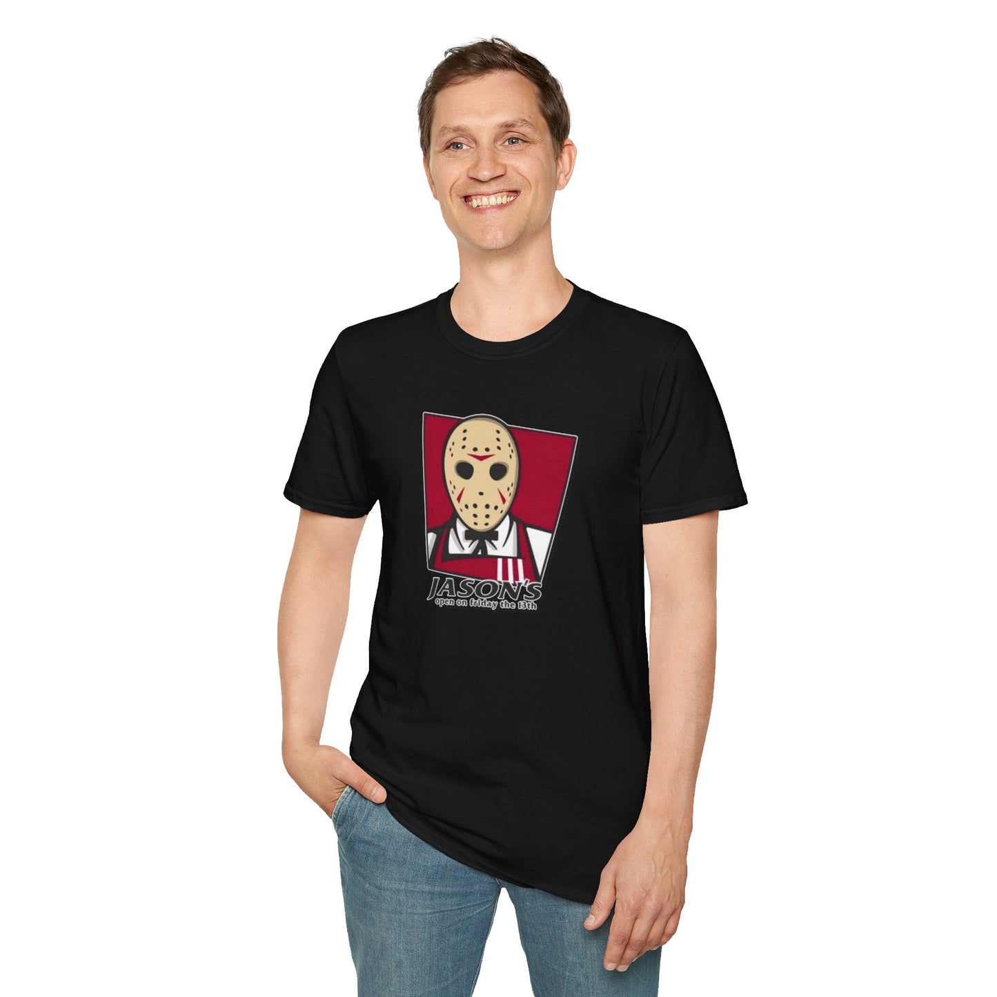Friday the 13th KFC Mashup Unisex Softstyle Tee