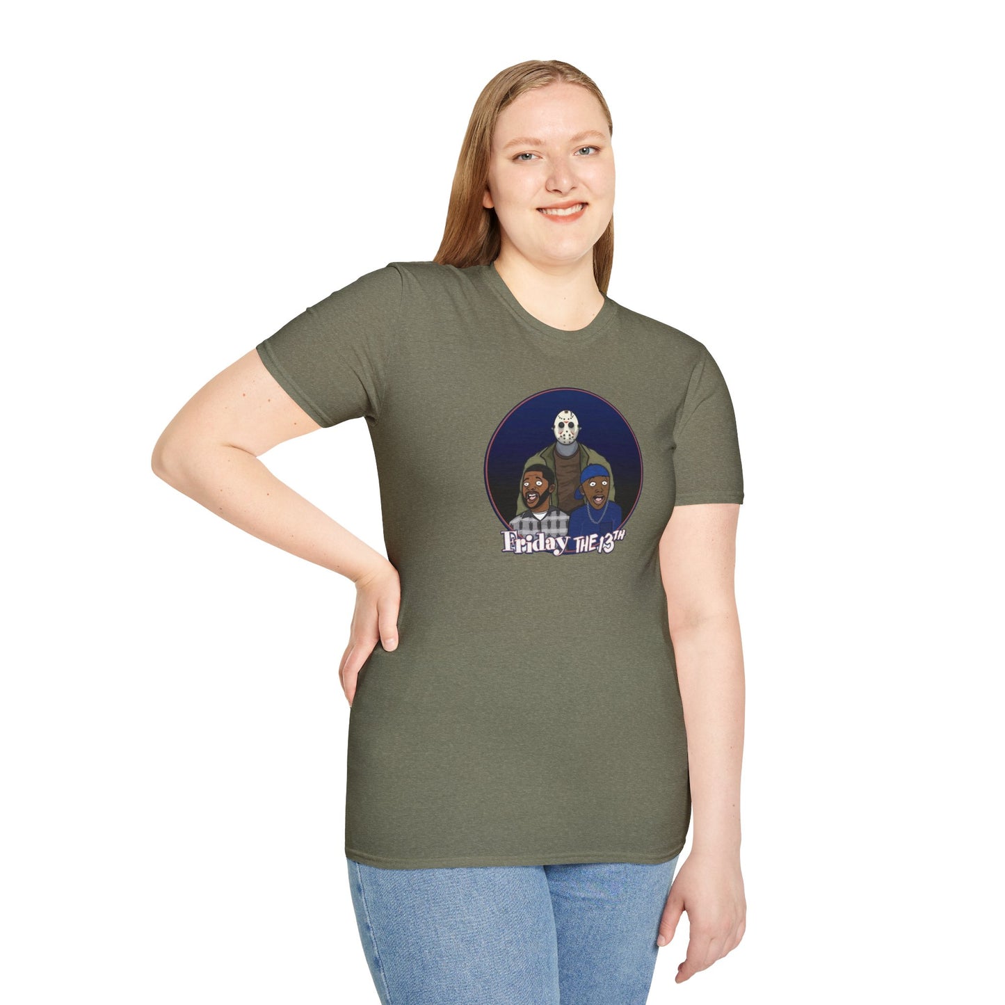Friday - The 13th Jason Vorhees Mashup Unisex Softstyle Tee