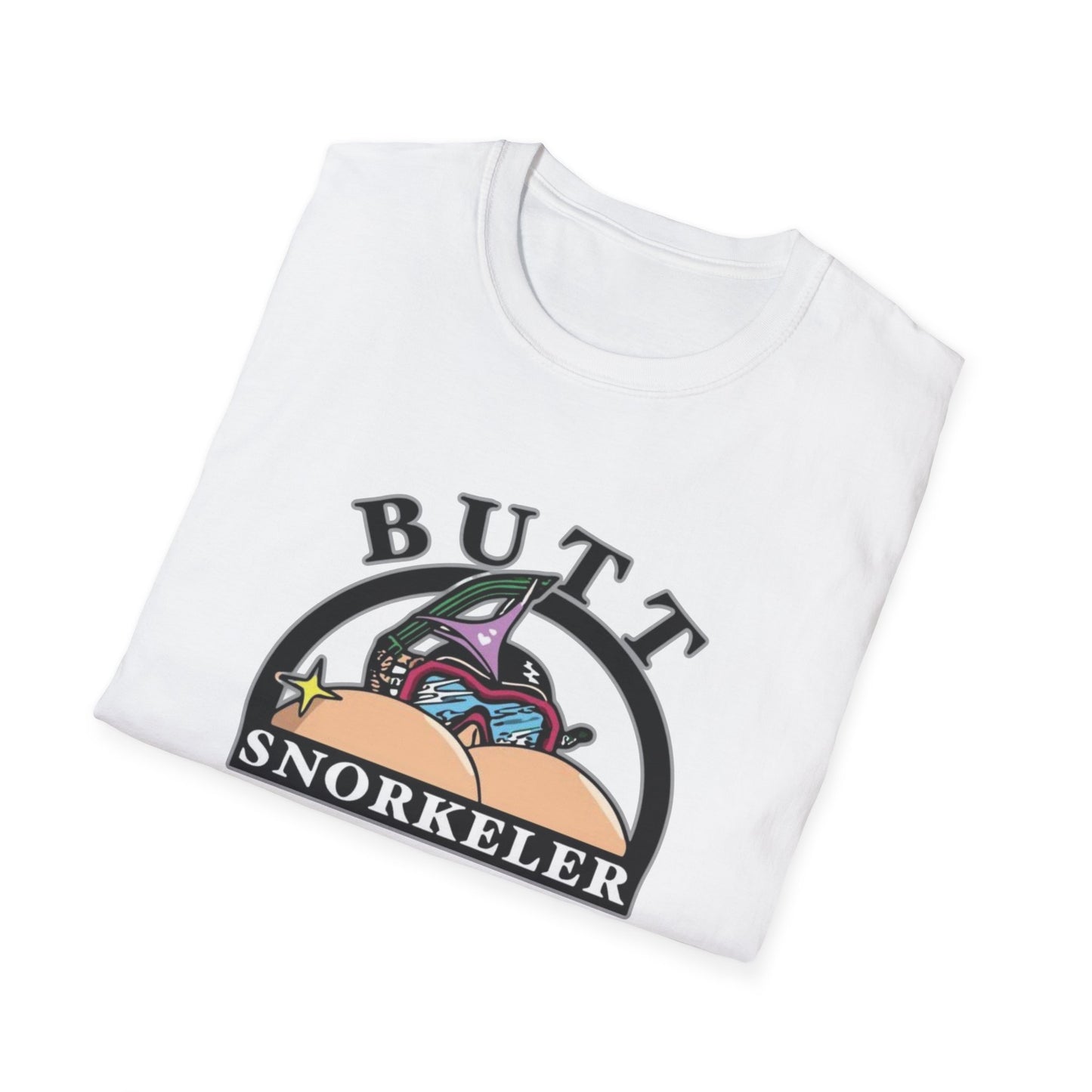 Butt Snorkeler Unisex Softstyle Tee