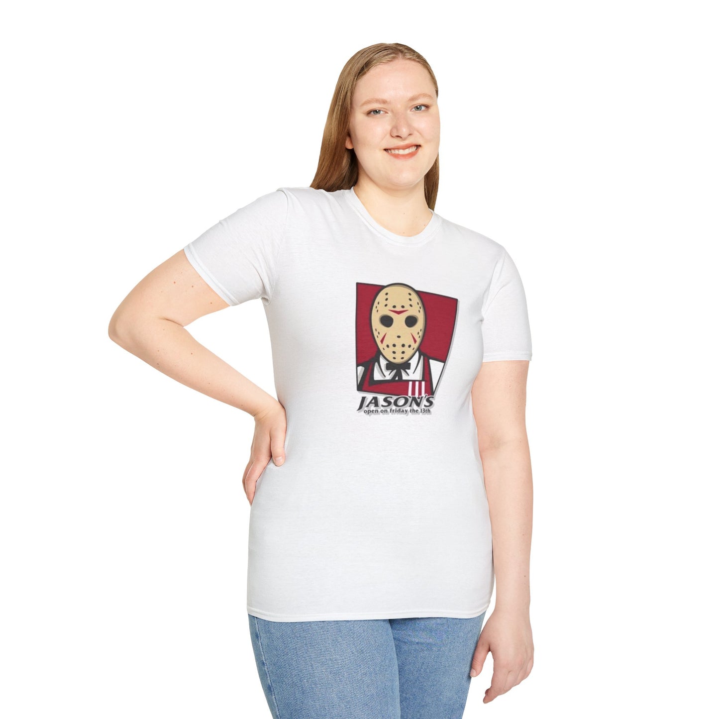 Friday the 13th KFC Mashup Unisex Softstyle Tee