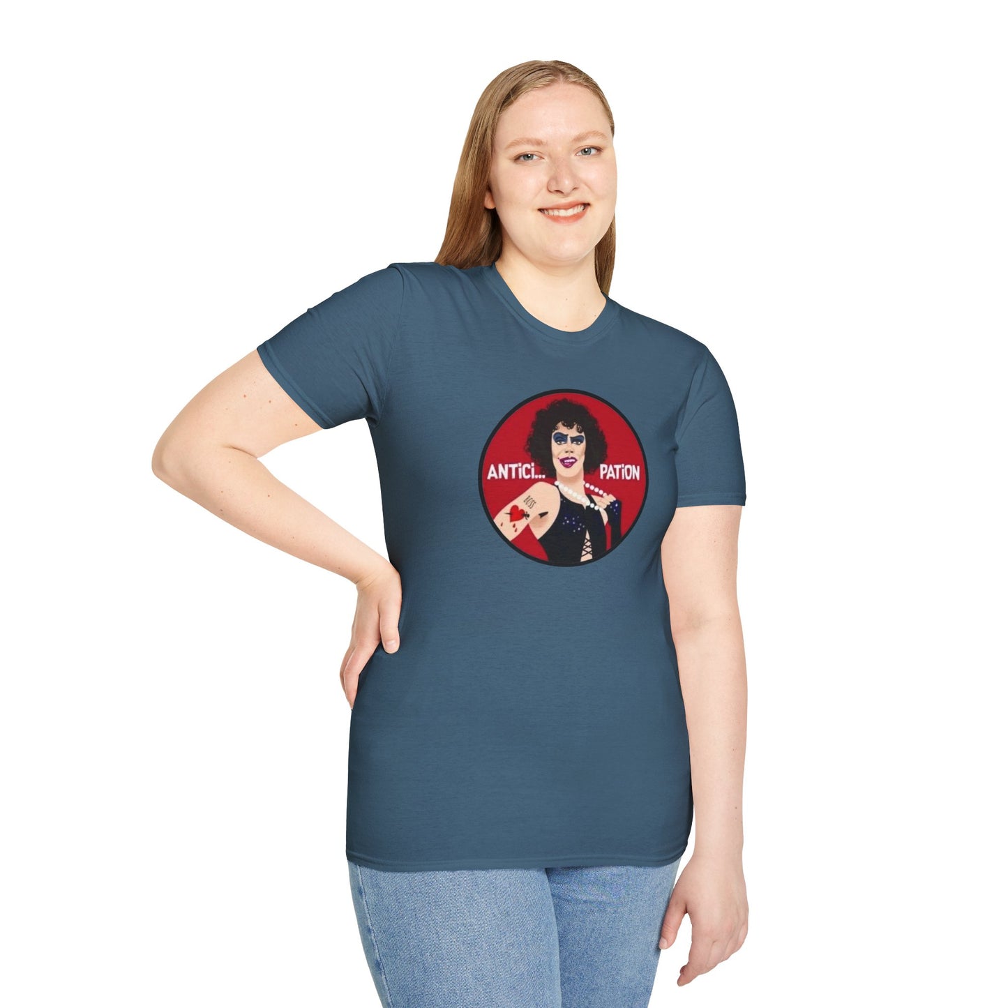 Dr Frank N Furter Anticipation Unisex Softstyle Tee