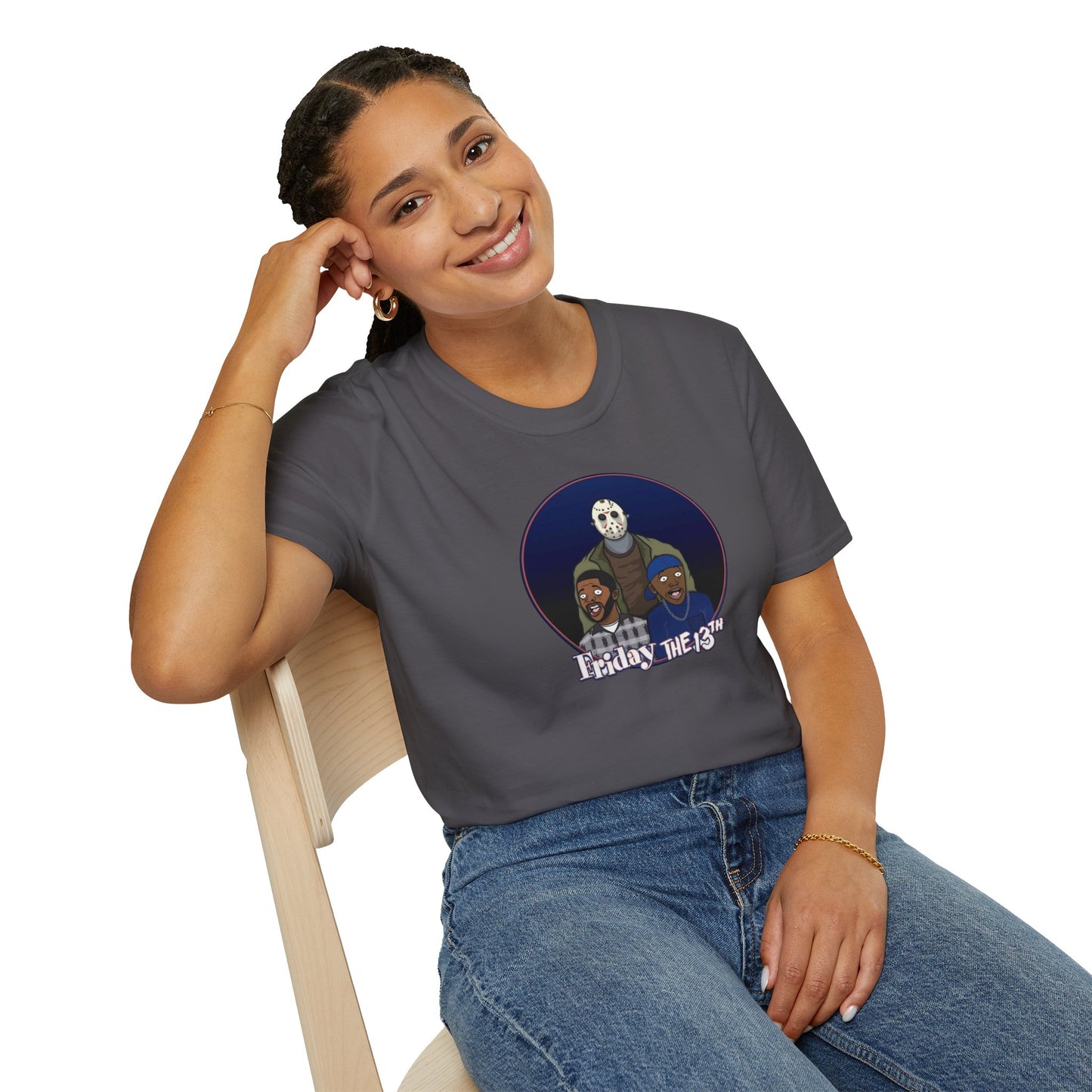 Friday - The 13th Jason Vorhees Mashup Unisex Softstyle Tee