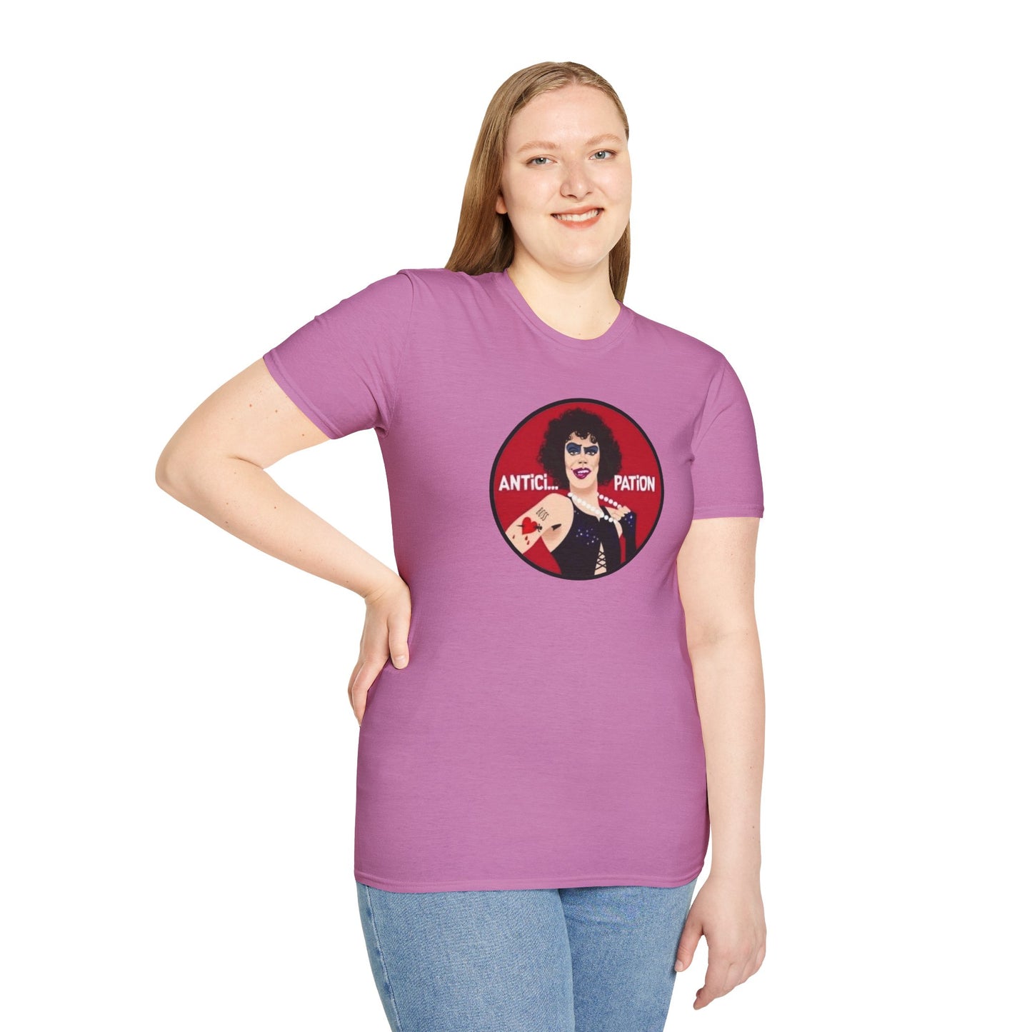 Dr Frank N Furter Anticipation Unisex Softstyle Tee