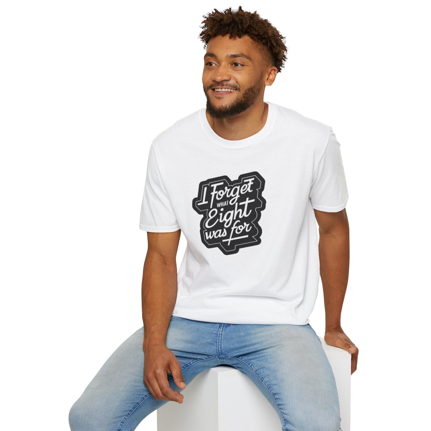 Eight? Unisex Softstyle Tee