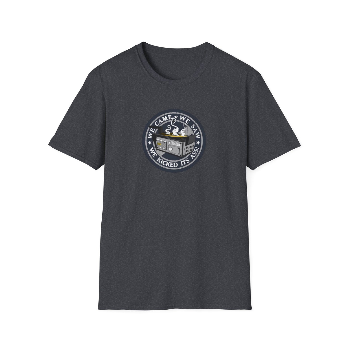 We Kicked It's Ass- Ghost Trap Unisex Softstyle Tee