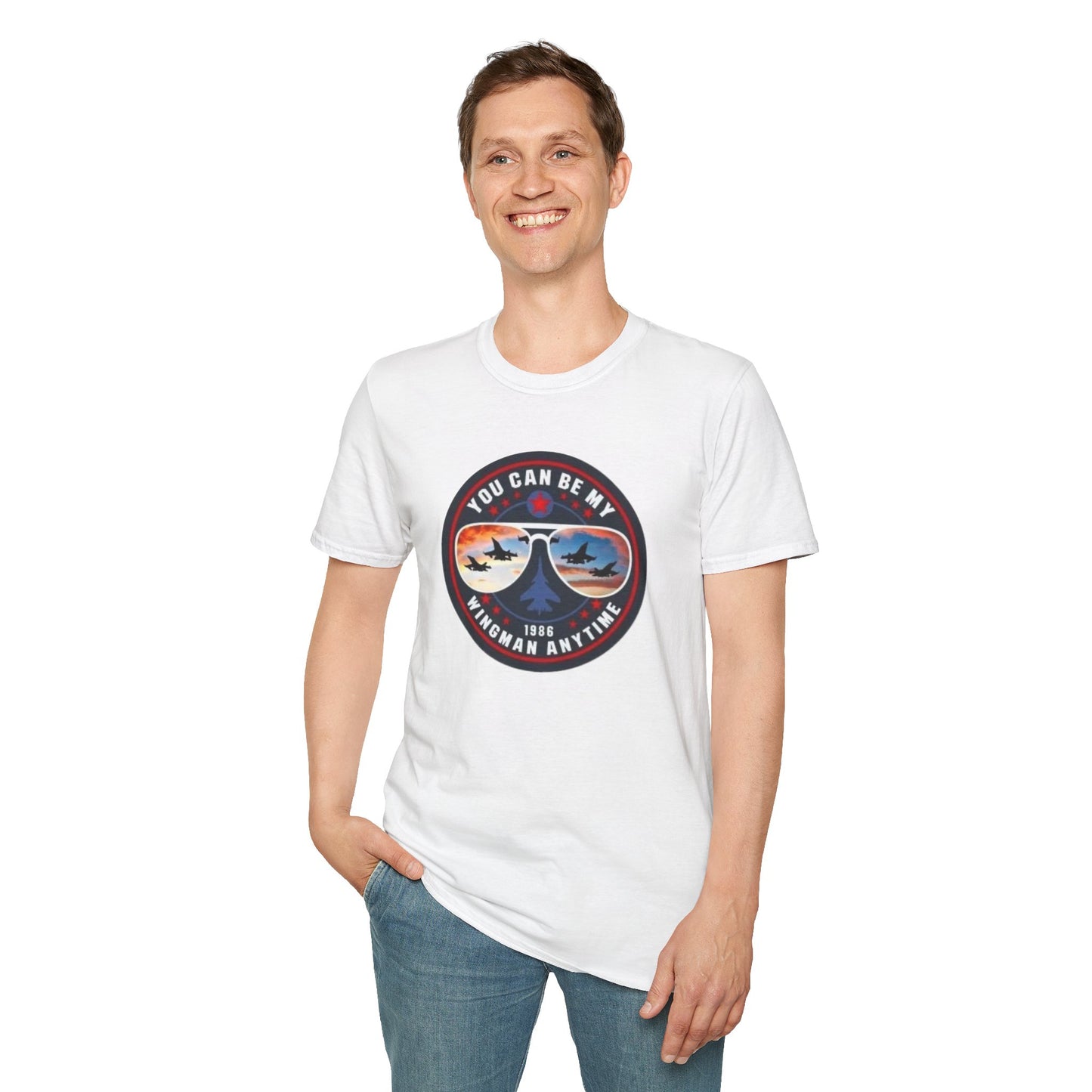 Wingman Top Gun Unisex Softstyle Tee
