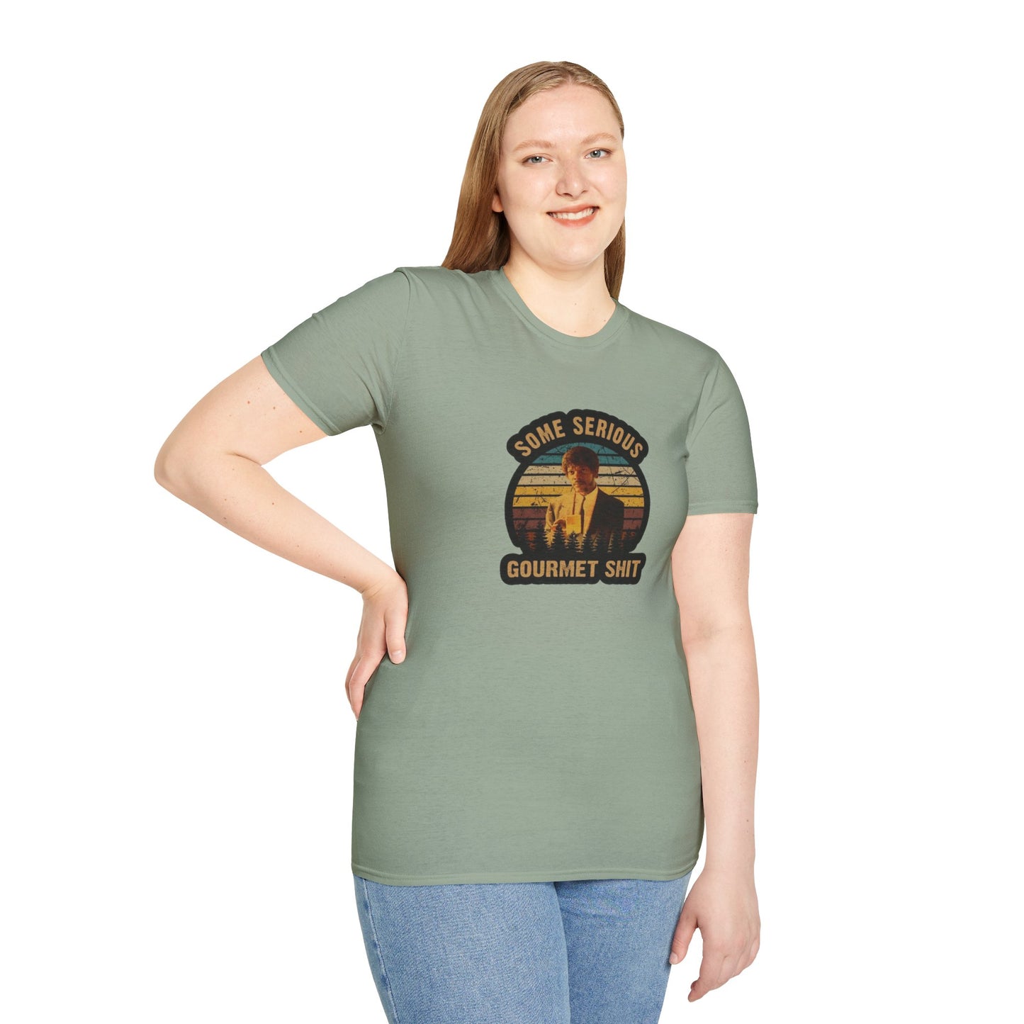 Serious Gourmet Shit Unisex Softstyle Tee
