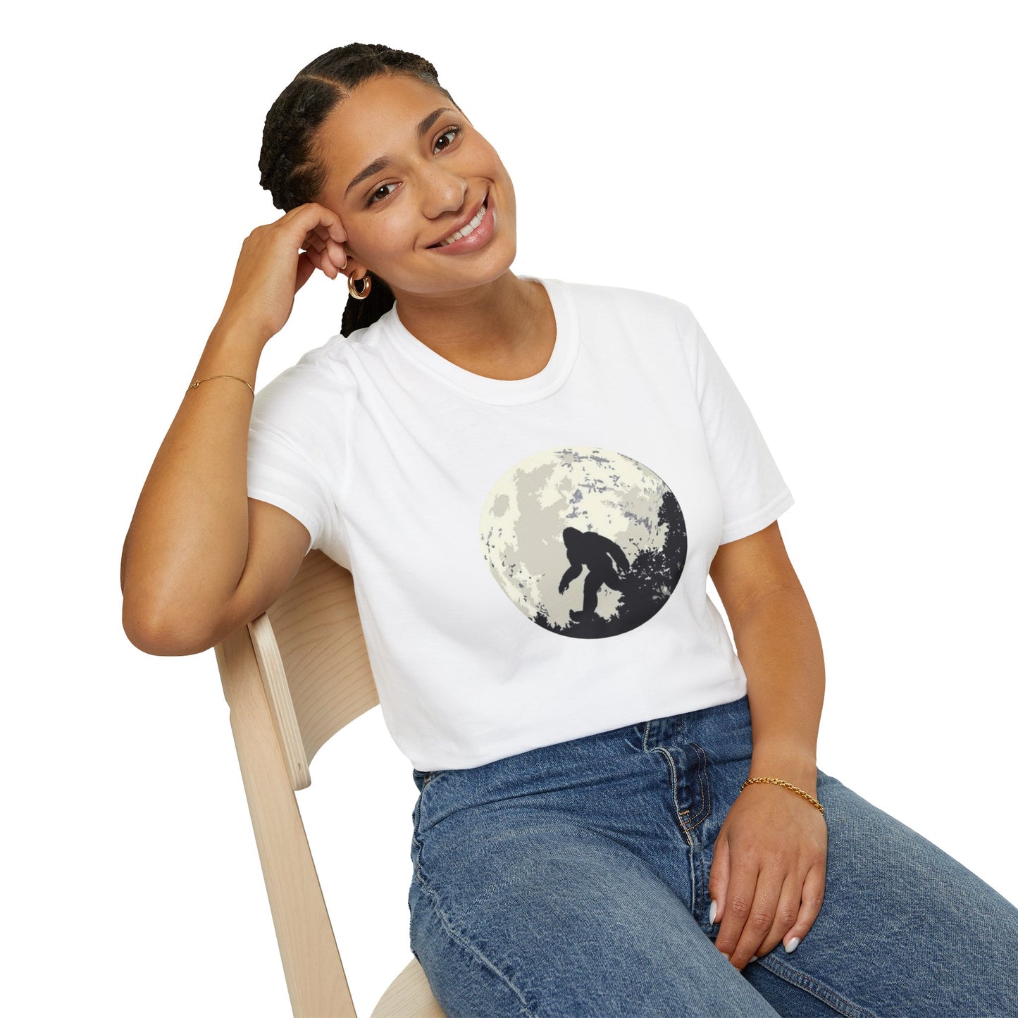 Full Moon Bigfoot Unisex Softstyle Tee