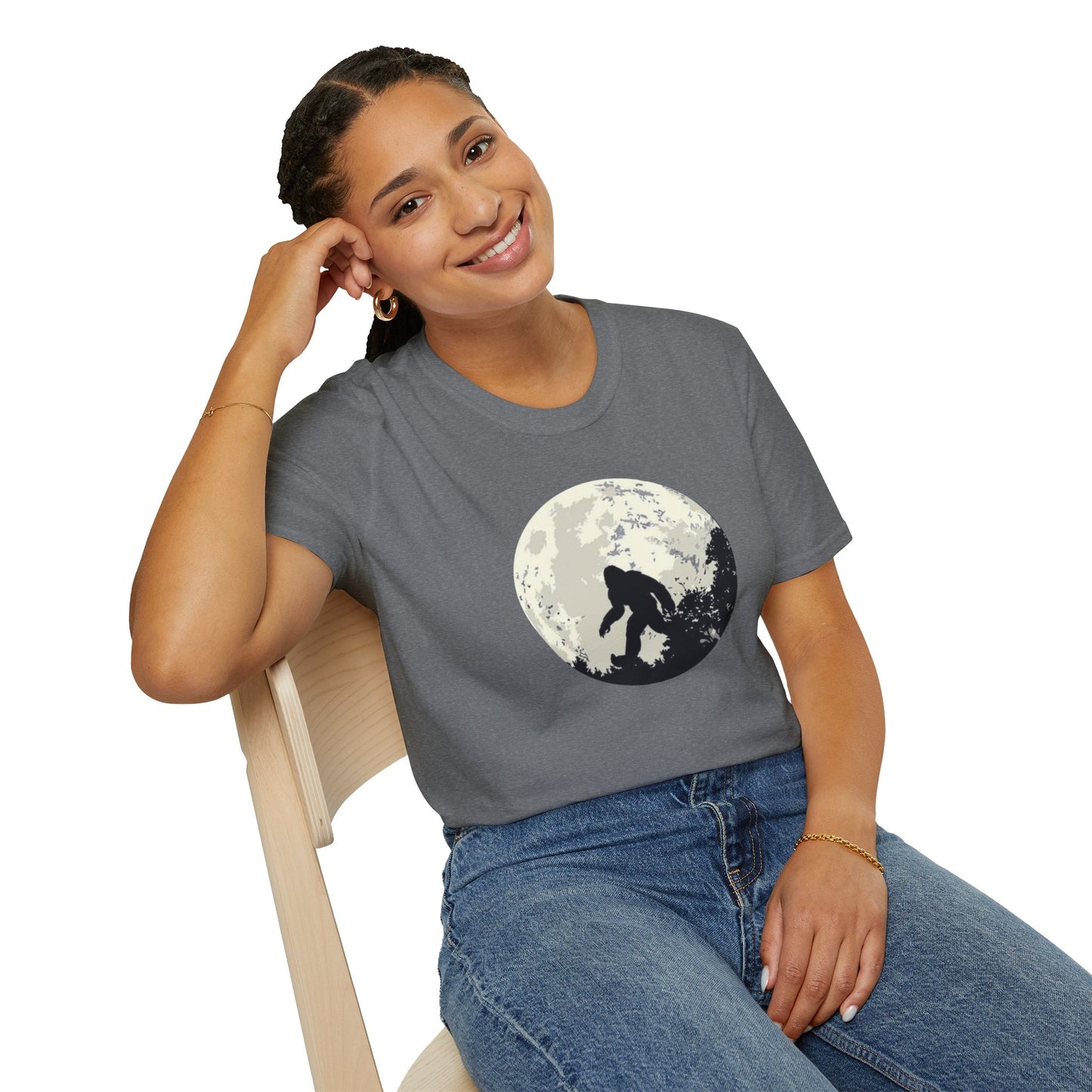 Full Moon Bigfoot Unisex Softstyle Tee