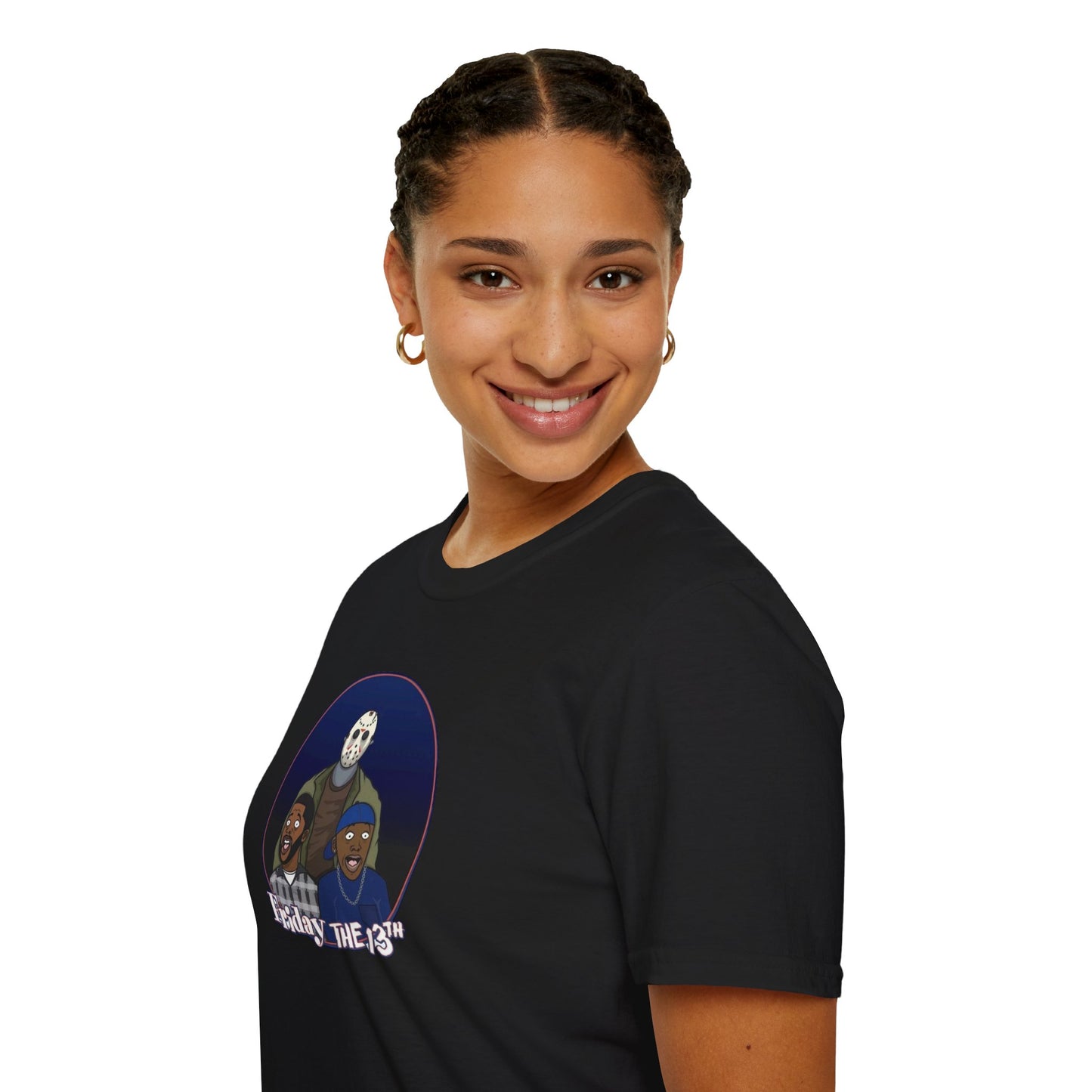 Friday - The 13th Jason Vorhees Mashup Unisex Softstyle Tee