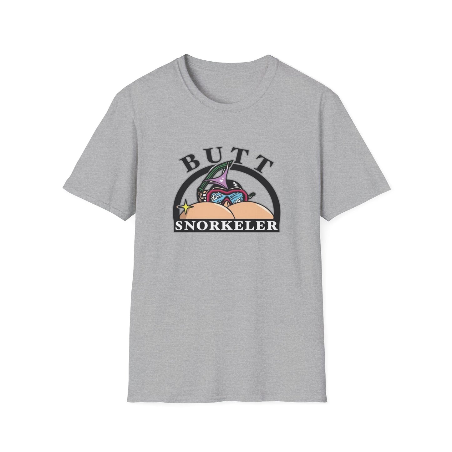 Butt Snorkeler Unisex Softstyle Tee