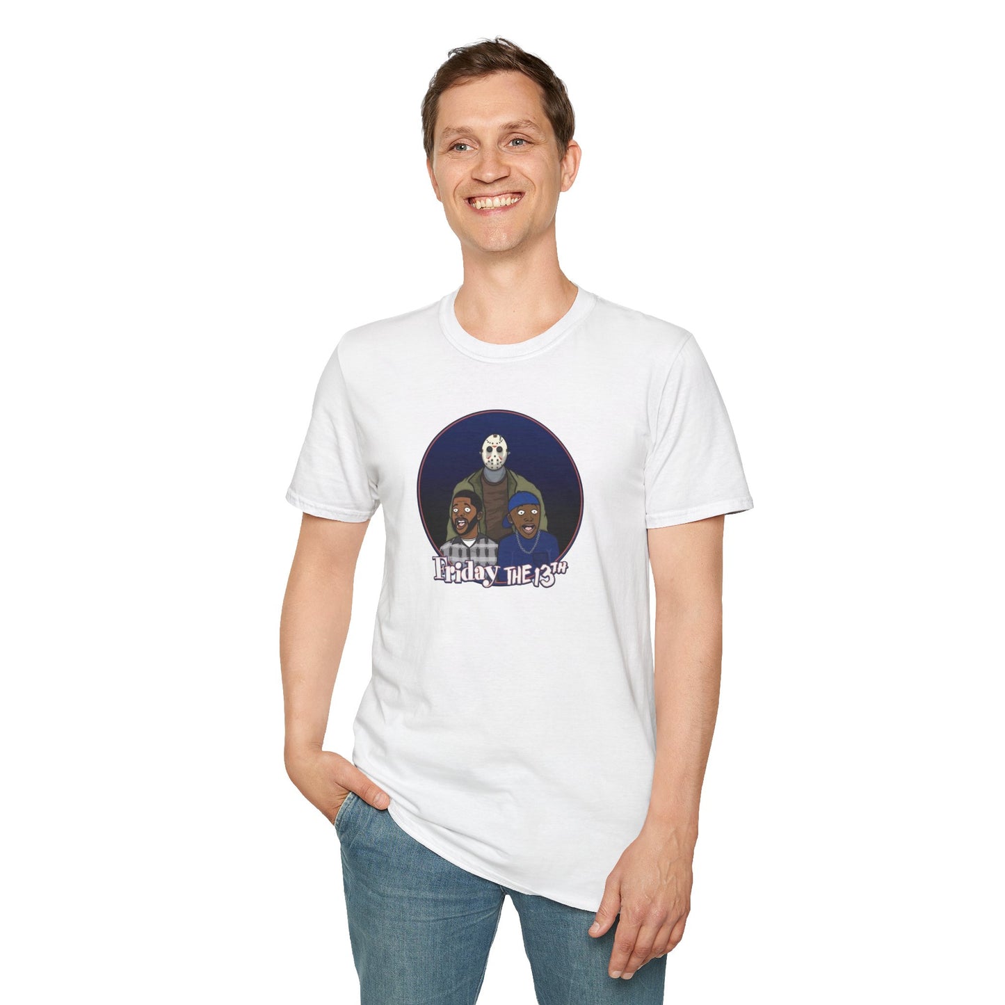 Friday - The 13th Jason Vorhees Mashup Unisex Softstyle Tee