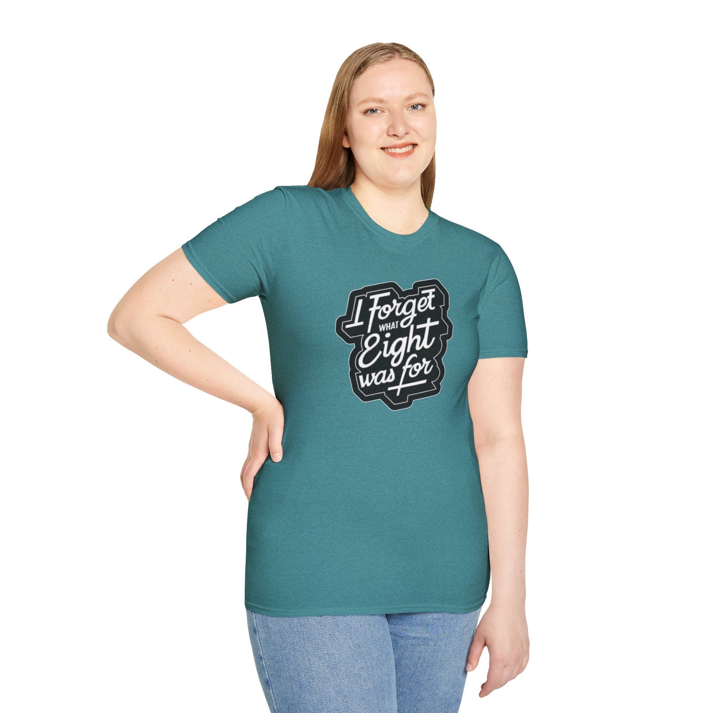 Eight? Unisex Softstyle Tee