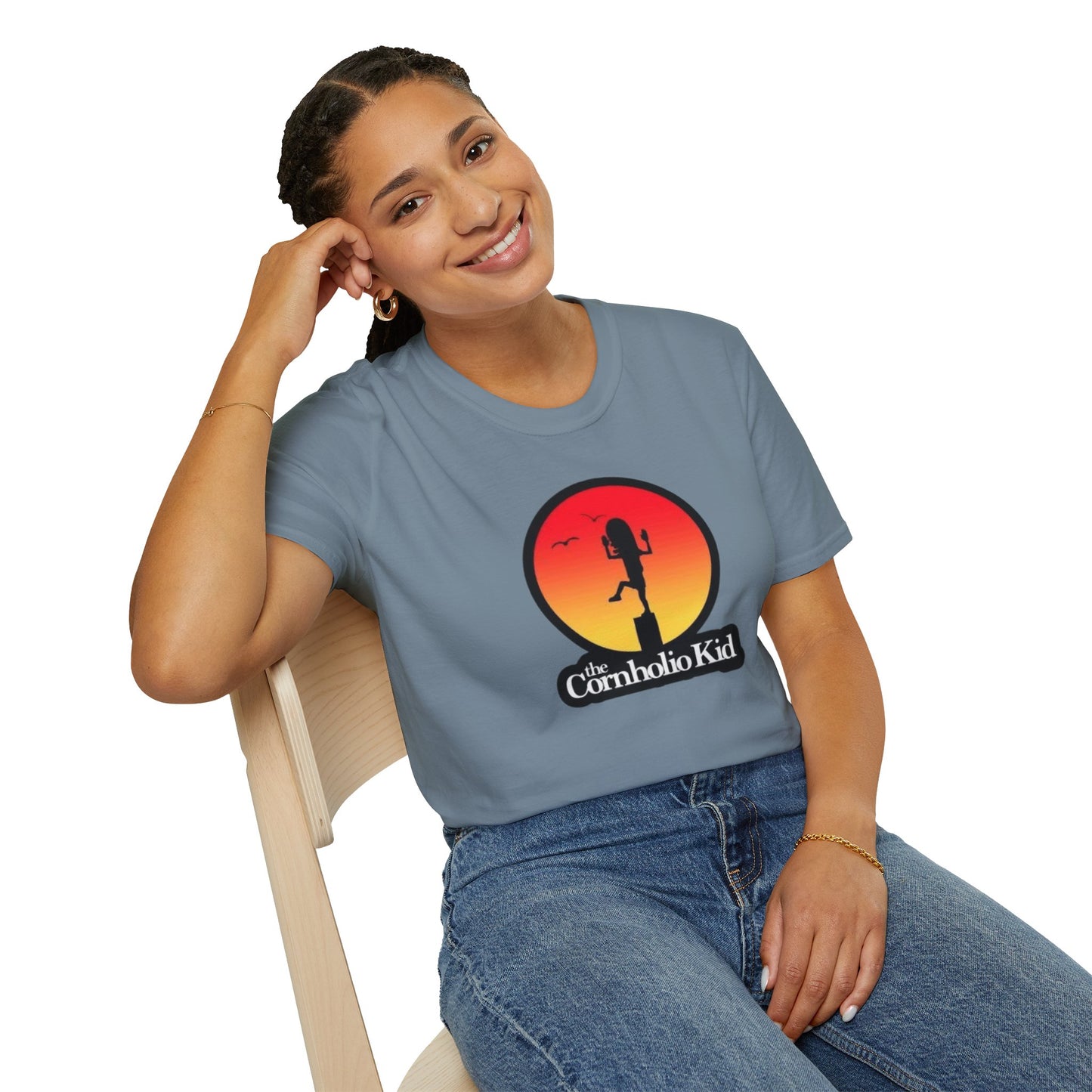 Cornholio Kid Unisex Softstyle Tee