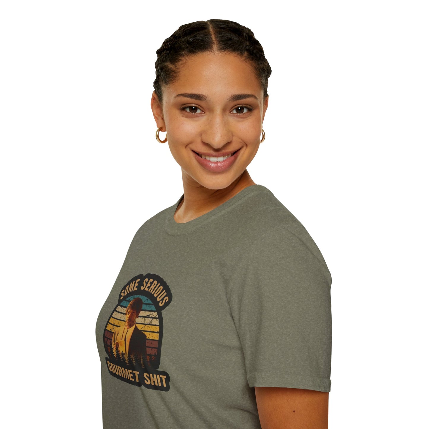 Serious Gourmet Shit Unisex Softstyle Tee