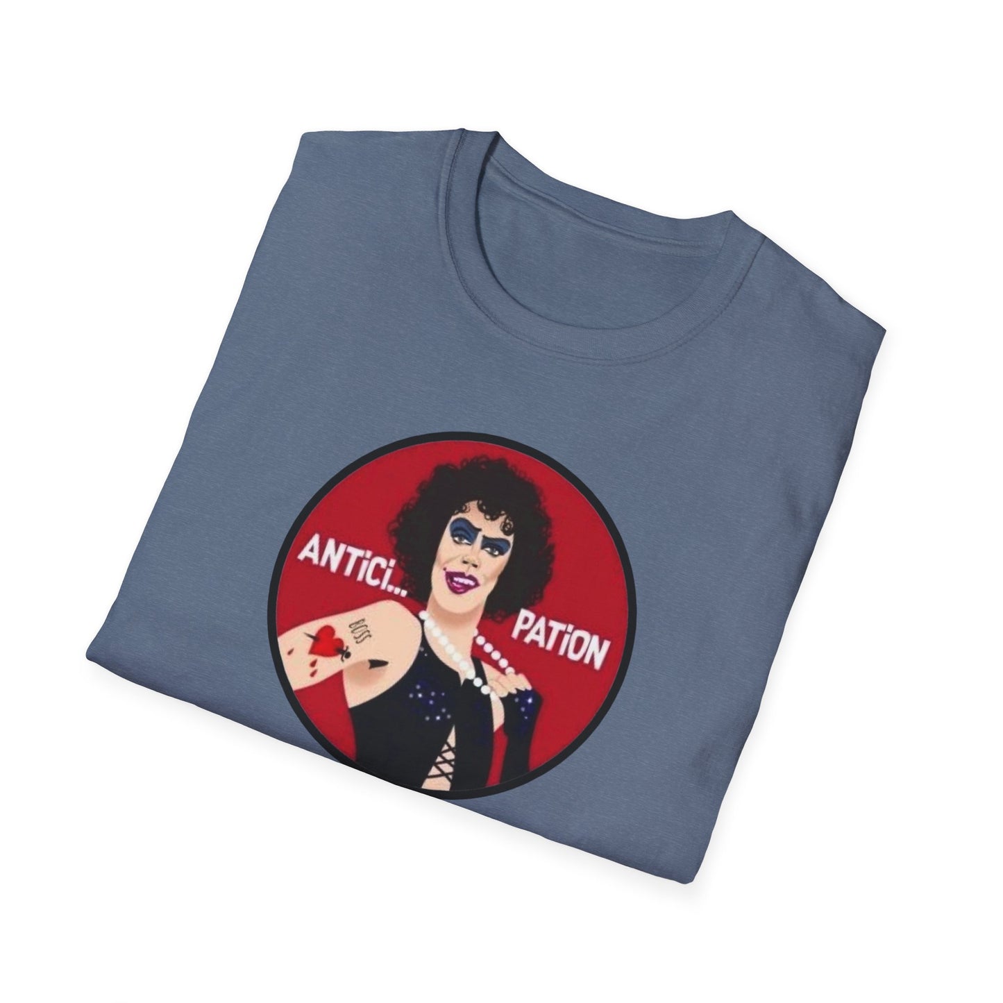 Dr Frank N Furter Anticipation Unisex Softstyle Tee